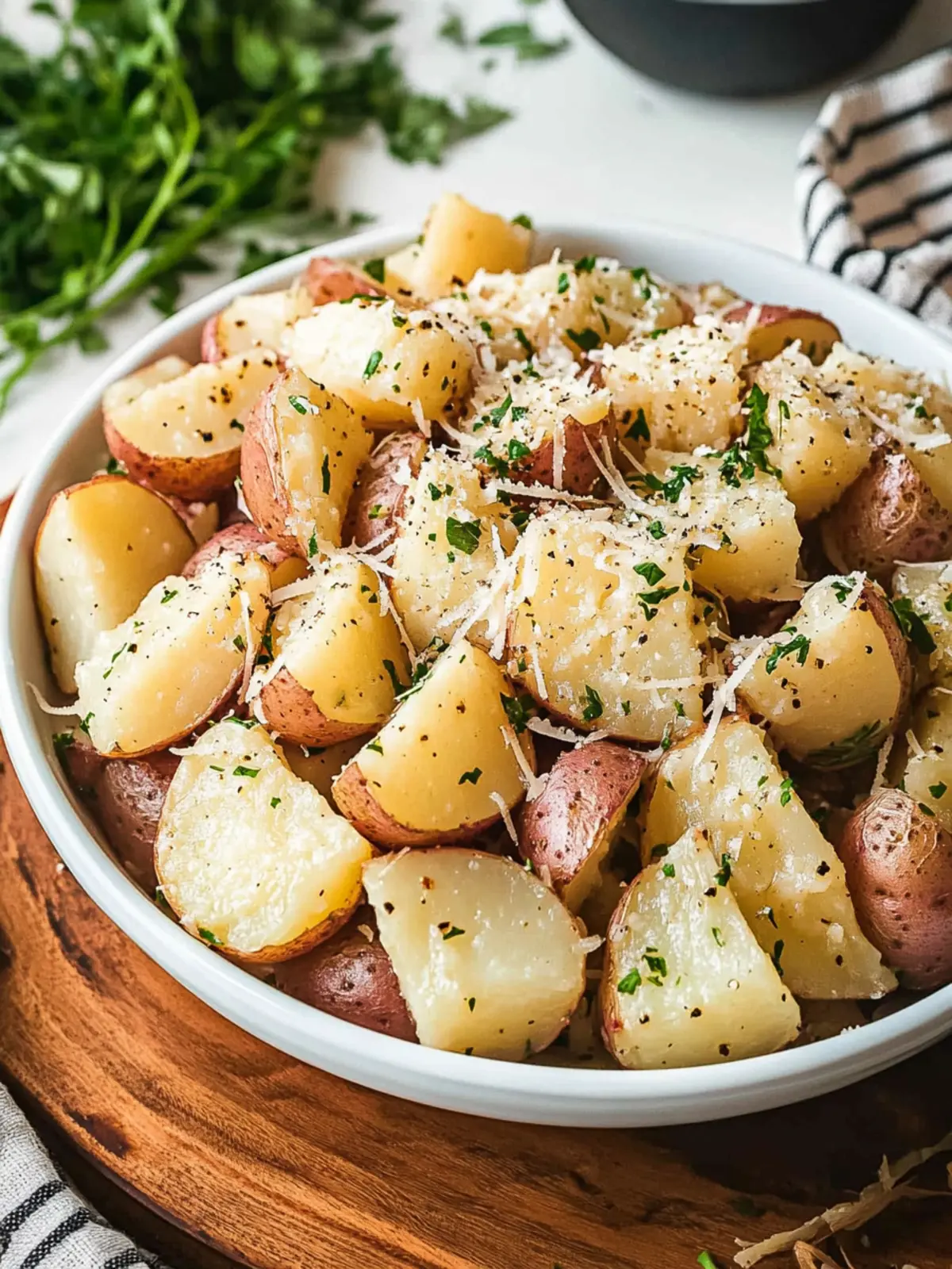 Garlic Parmesan Red Potatoes