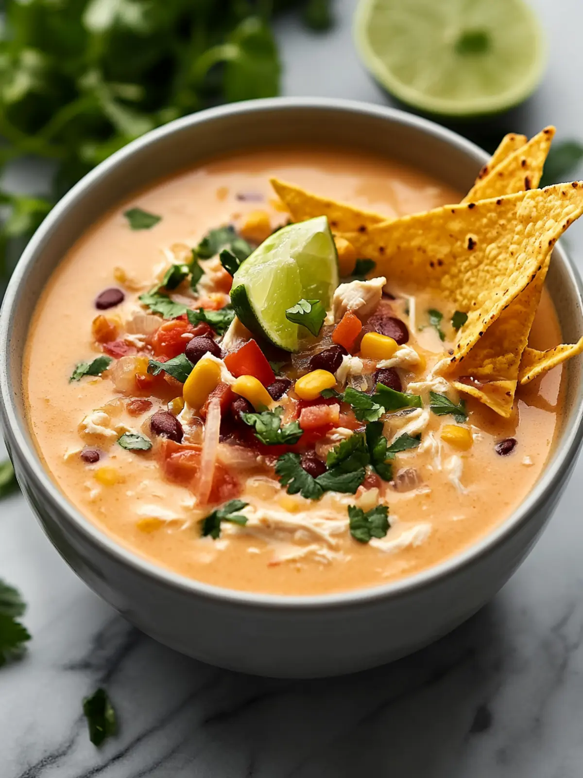 Bold & Creamy Chicken Tortilla Soup Recipe for Cozy Nights 5 Bold & Creamy Chicken Tortilla Soup Recipe!
