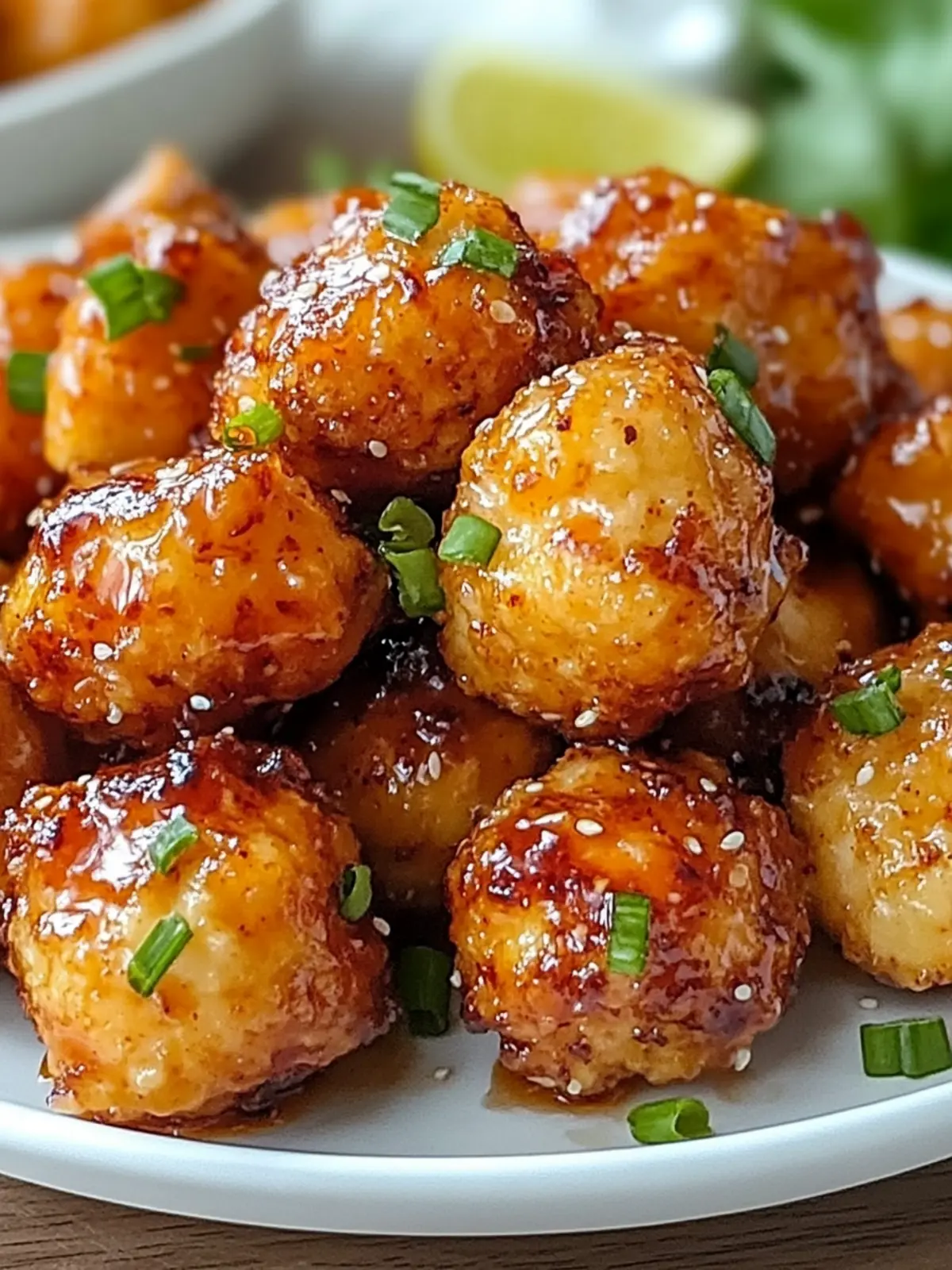 Spicy Air Fryer Honey Chipotle Chicken Bites Recipe