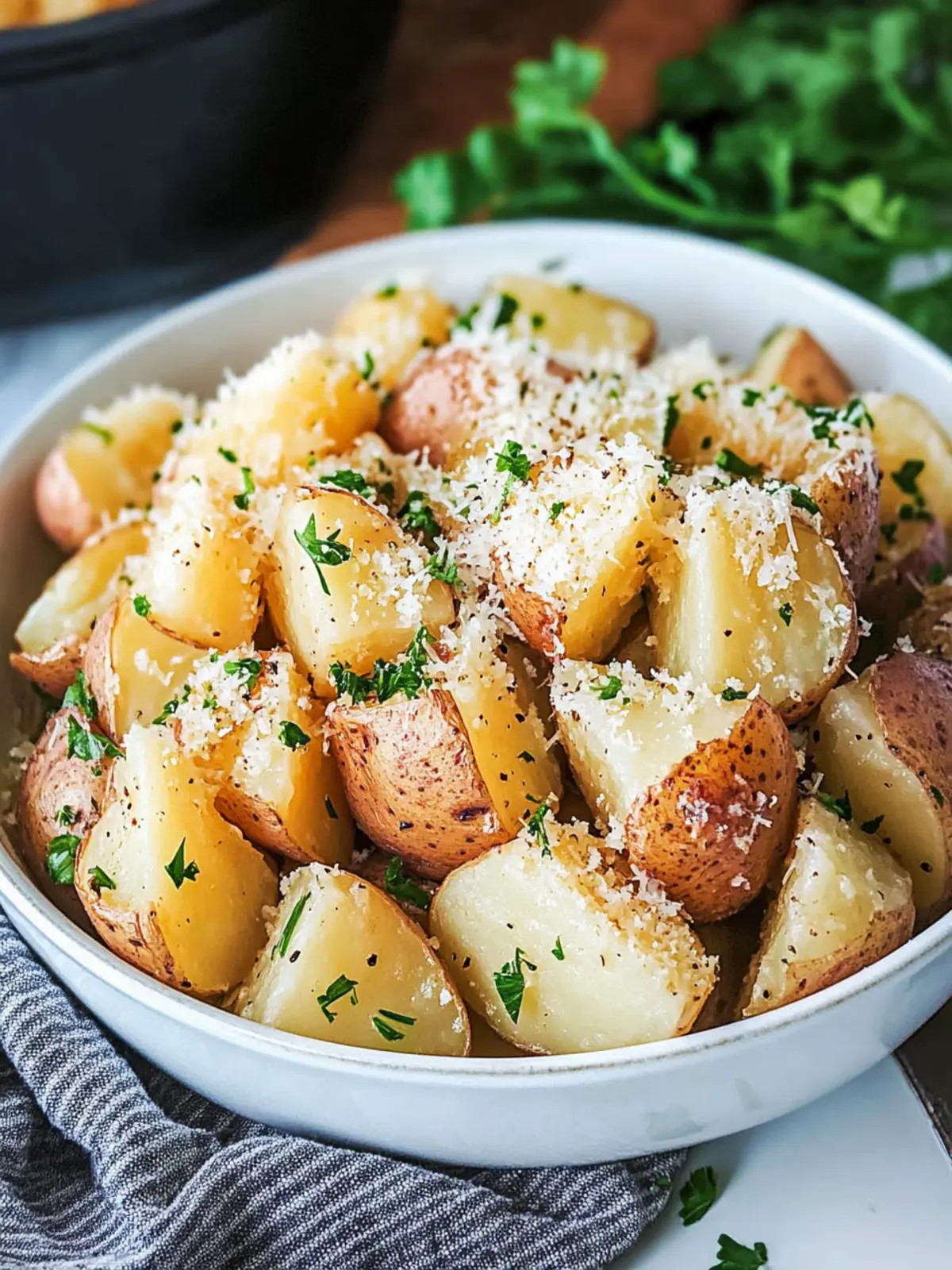 Garlic Parmesan Red Potatoes