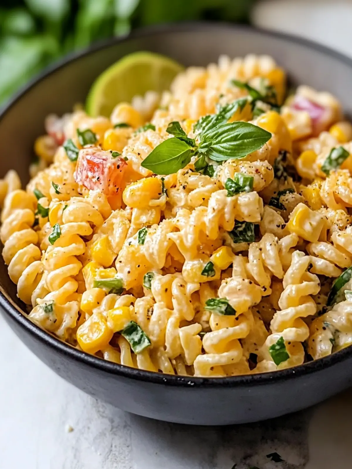 Creamy Street Corn Pasta Salad: A Fun Summer Side Sensation 5 Creamy Street Corn Pasta Salad