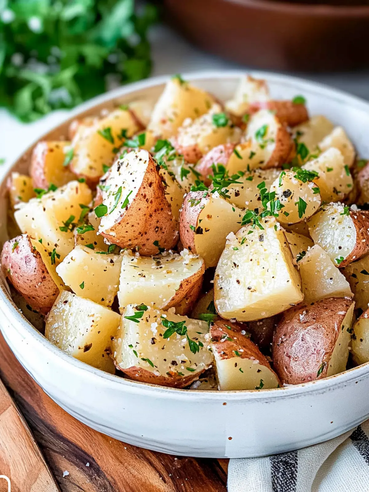 Garlic Parmesan Red Potatoes