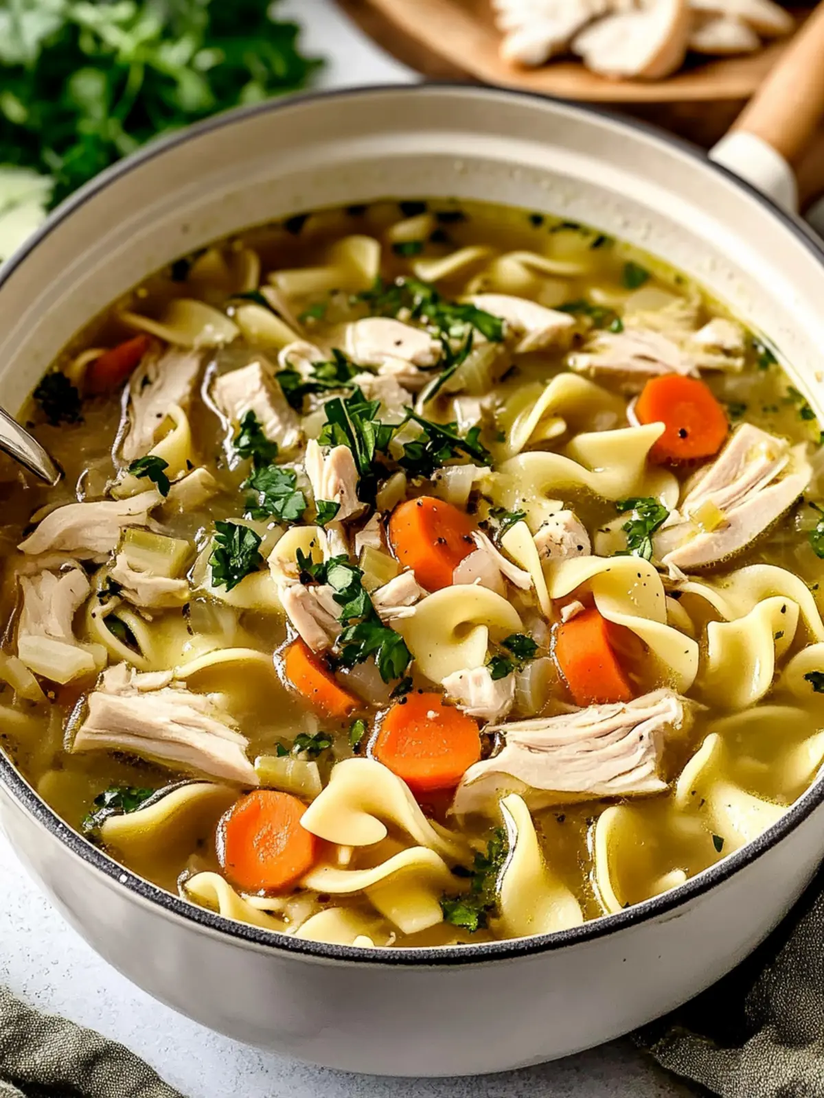 Cozy Homemade Turkey Noodle Soup for Ultimate Comfort 3 Homemade Turkey Noodle Soup