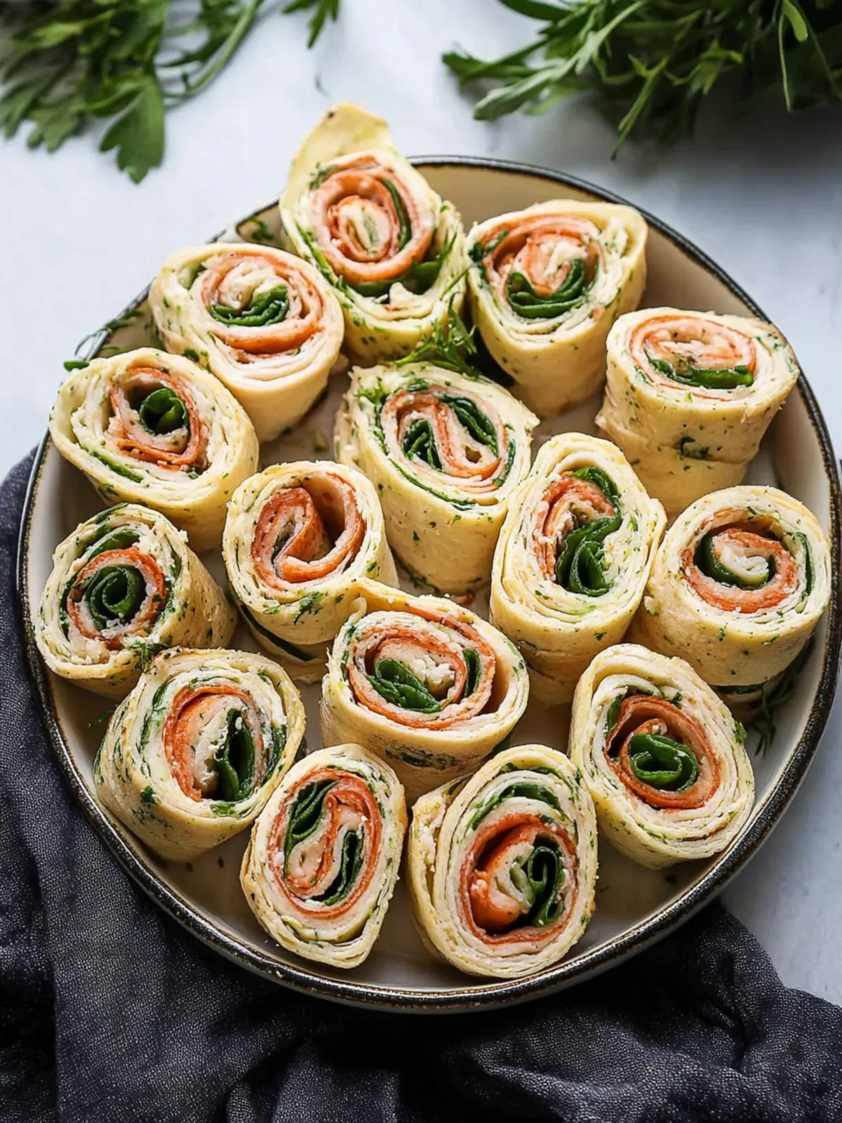 Turkey Pinwheels