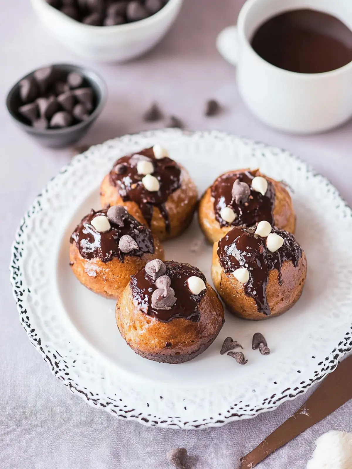 Briochettes aux pépites de chocolat