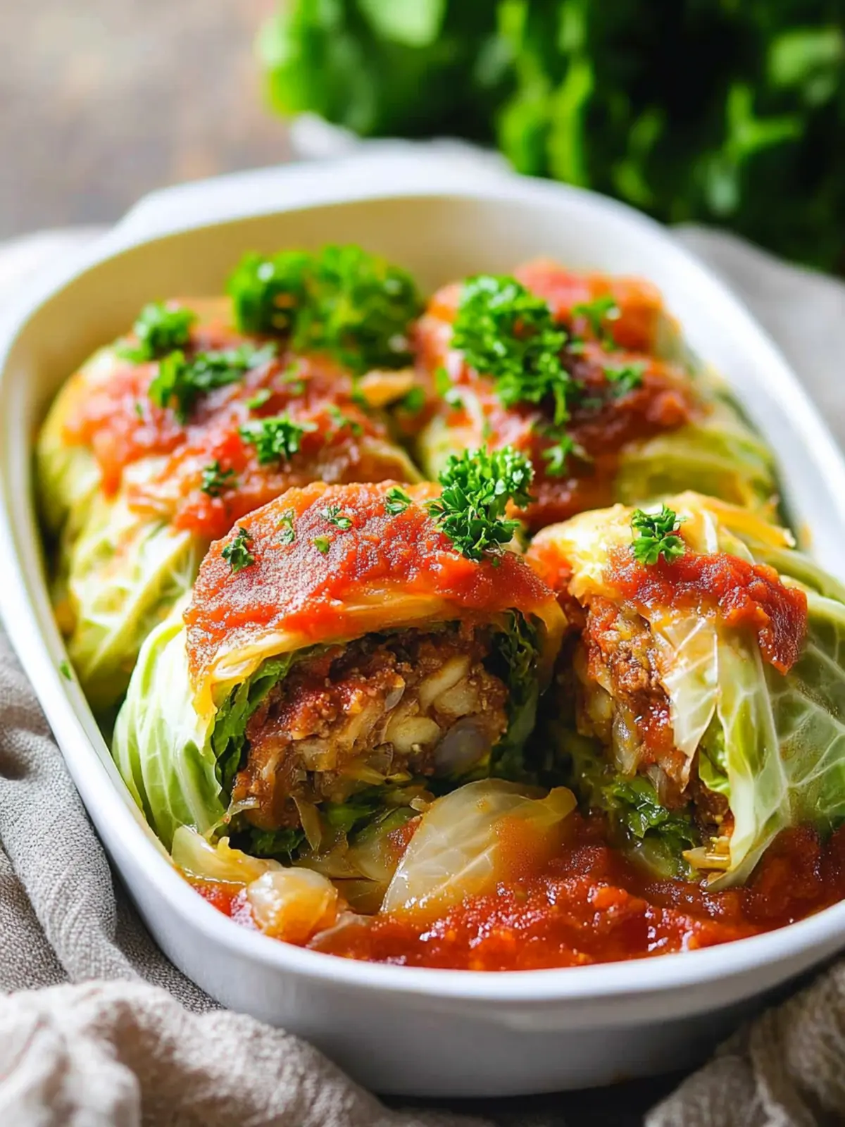 Savory Stuffed Cabbage Rolls: A Comfort Food Delight 4 Stuffed Cabbage Rolls