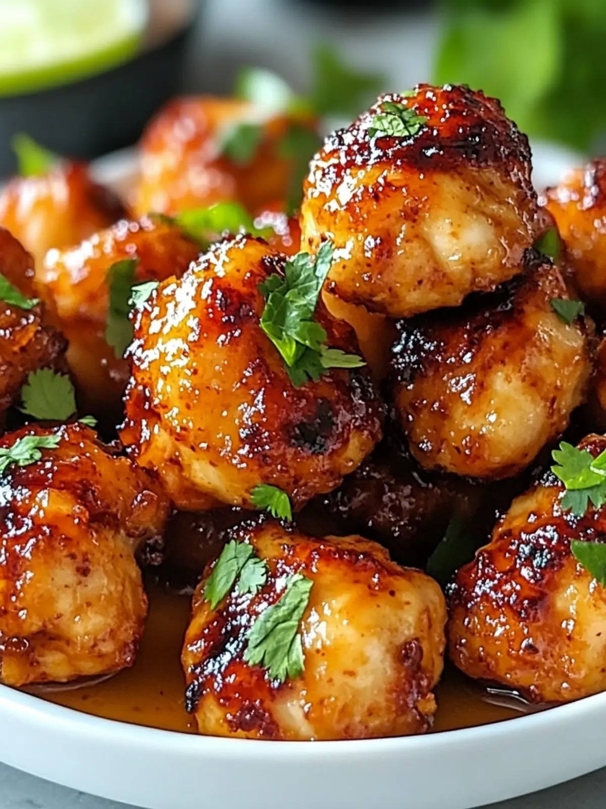 Spicy Air Fryer Honey Chipotle Chicken Bites Recipe