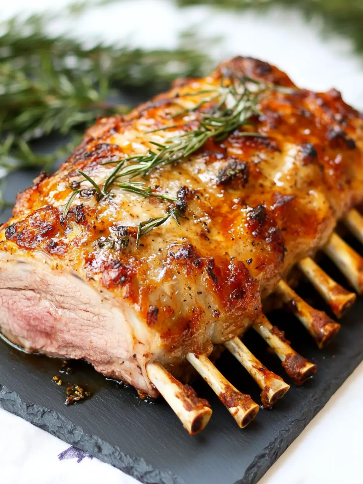 Pork Rack Cooked Succulent Rack of Pork: Easy Recipe to Impress Anyone