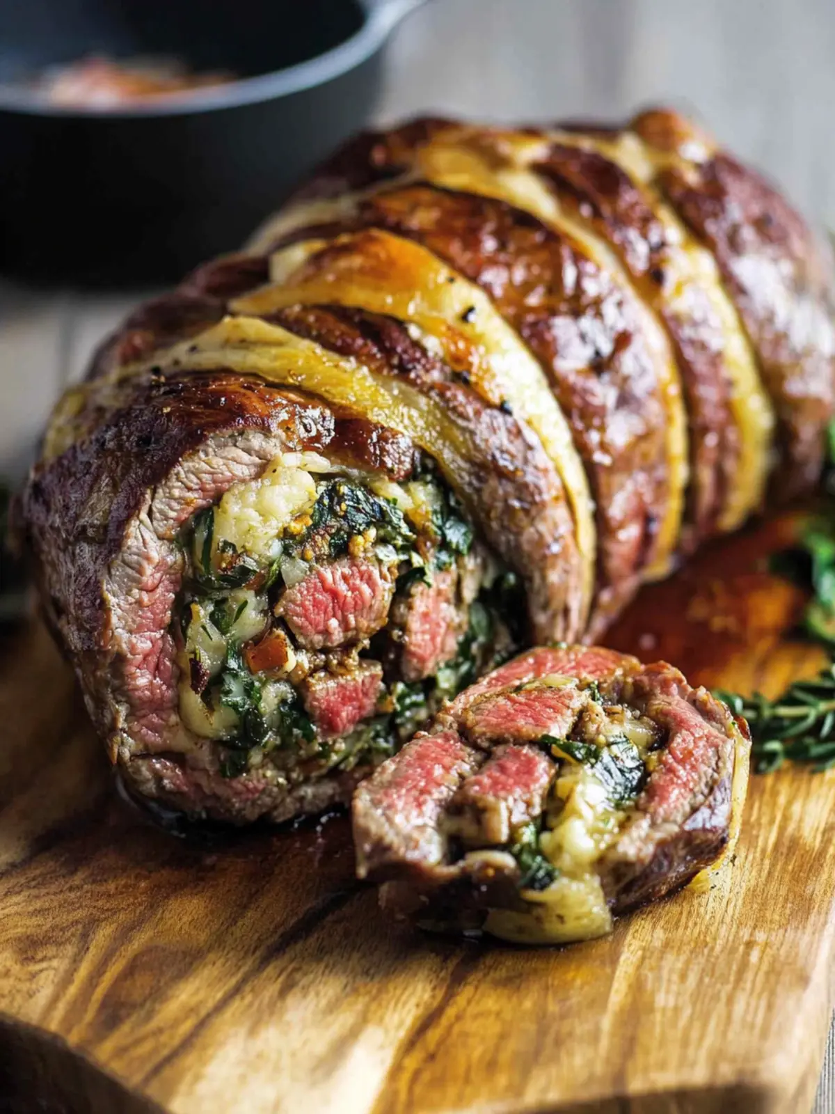 Baked Stuffed Flank Steak: A Hearty Dinner Upgrade 3 Baked Stuffed Flank Steak