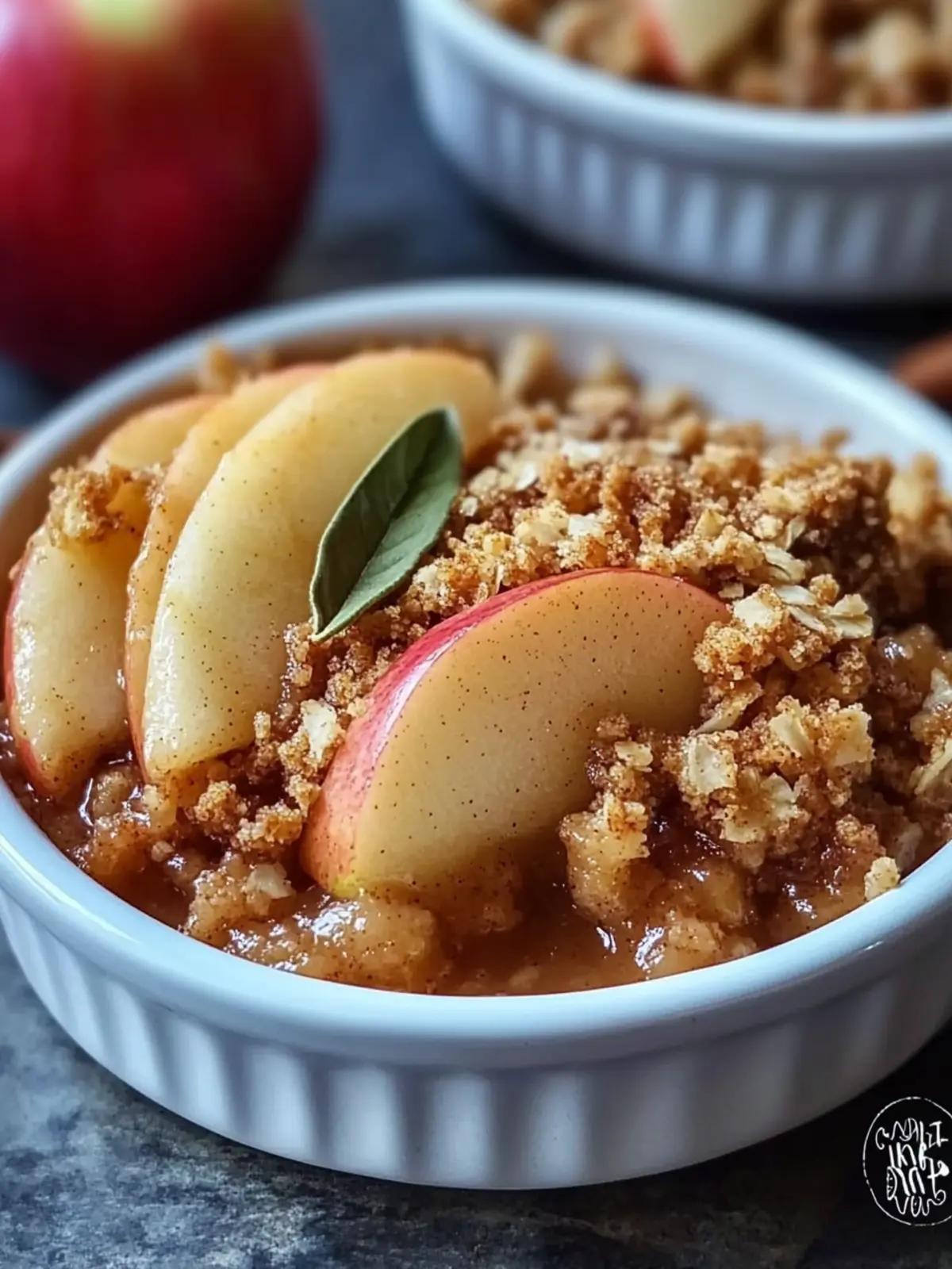 Cozy Cinnamon Apple Crisp for Two Easy Homemade Dessert Recipe