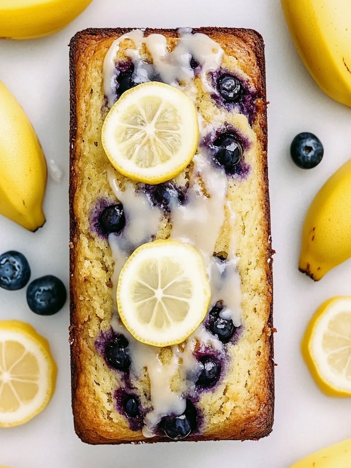 Lemon Blueberry Banana Bread: The Ultimate Snack Delight 2 Lemon Blueberry Banana Bread
