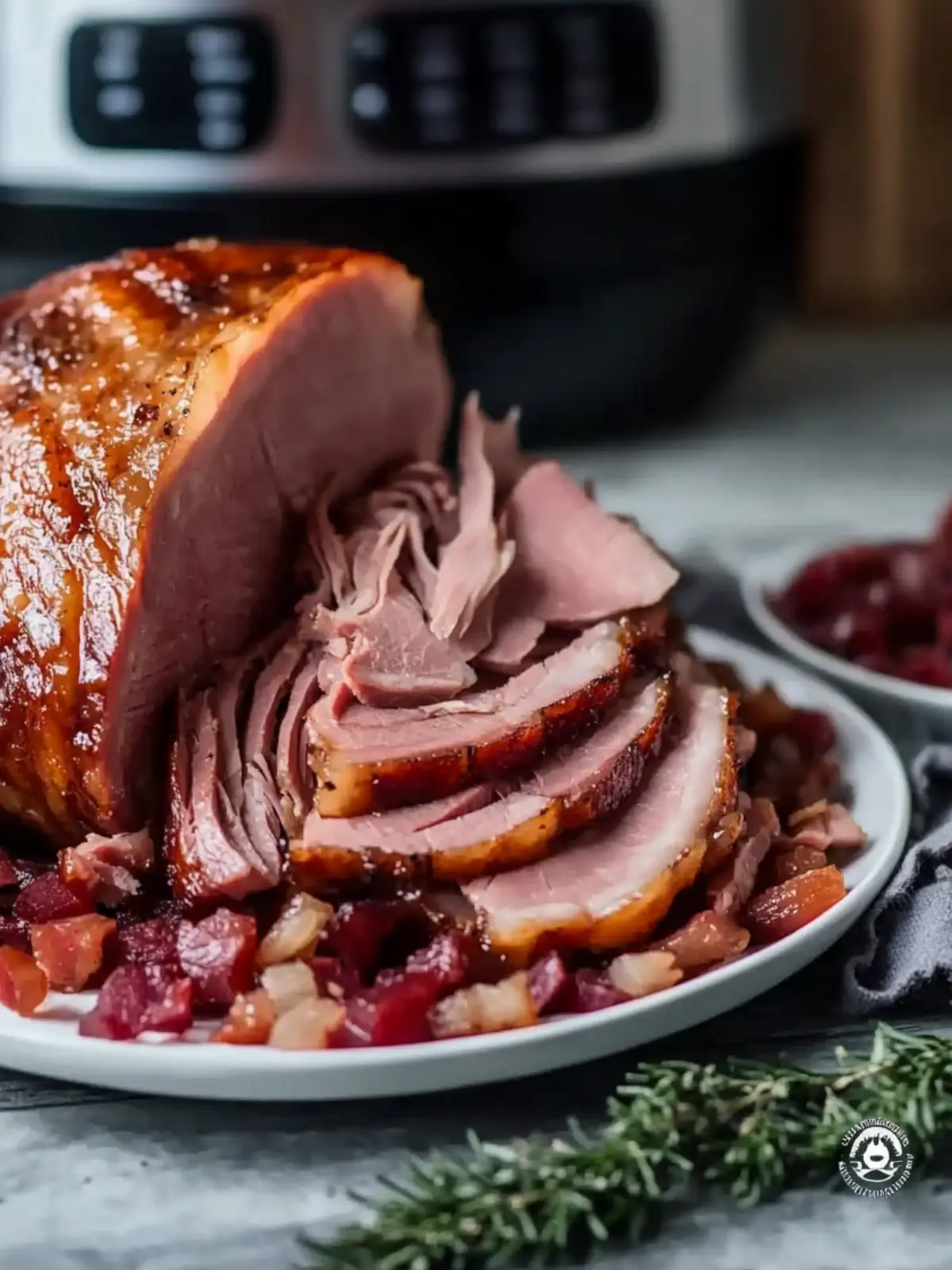 Fall-Apart Tender Pressure Cooker Ham That's Irresistibly Sweet 3 Pressure Cooker Ham that is fall apart tender and deliciously sweet!