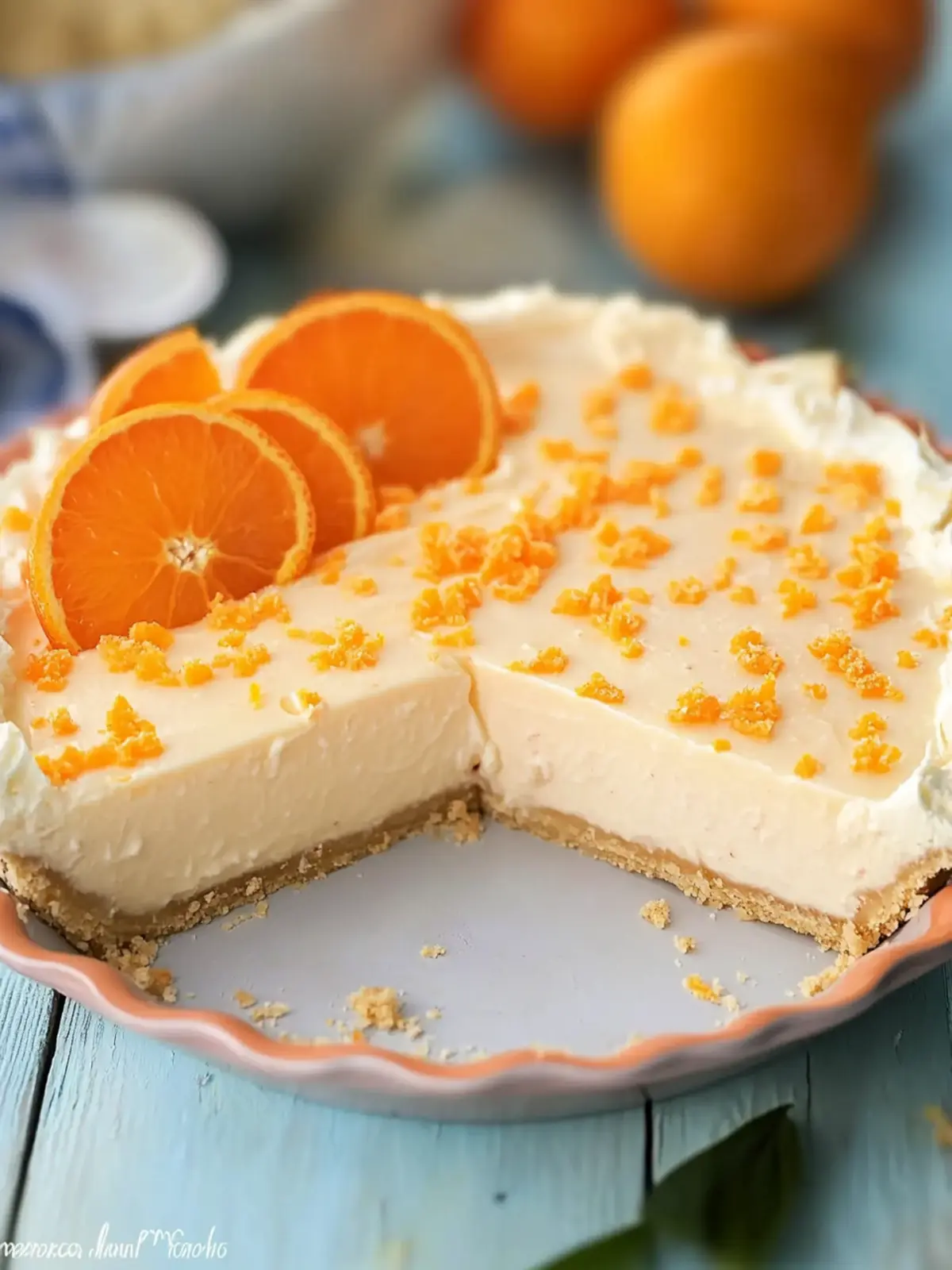 Orange Creamsicle Freezer Pie: Chill Out with This Dreamy Treat 5 Orange Creamsicle Freezer Pie