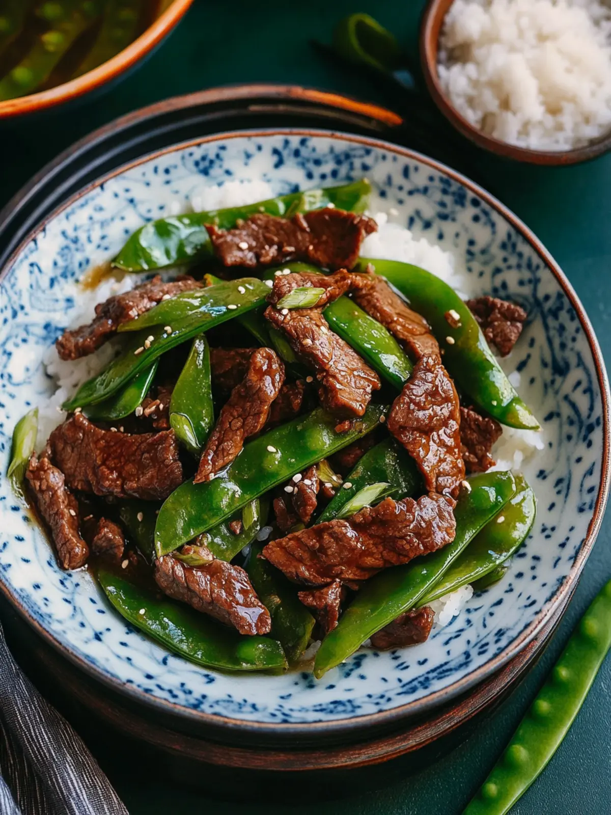 Savory Beef with Snow Peas: Quick 30-Minute Stir-Fry Delight 2 Beef with Snow Peas