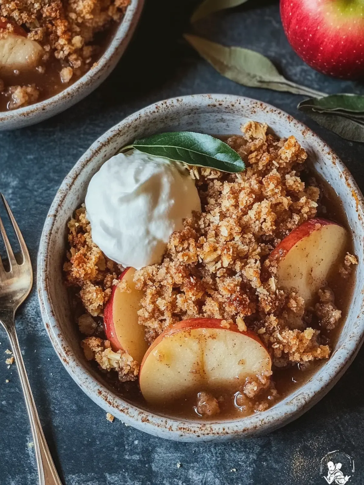 Cozy Cinnamon Apple Crisp for Two Easy Homemade Dessert Recipe