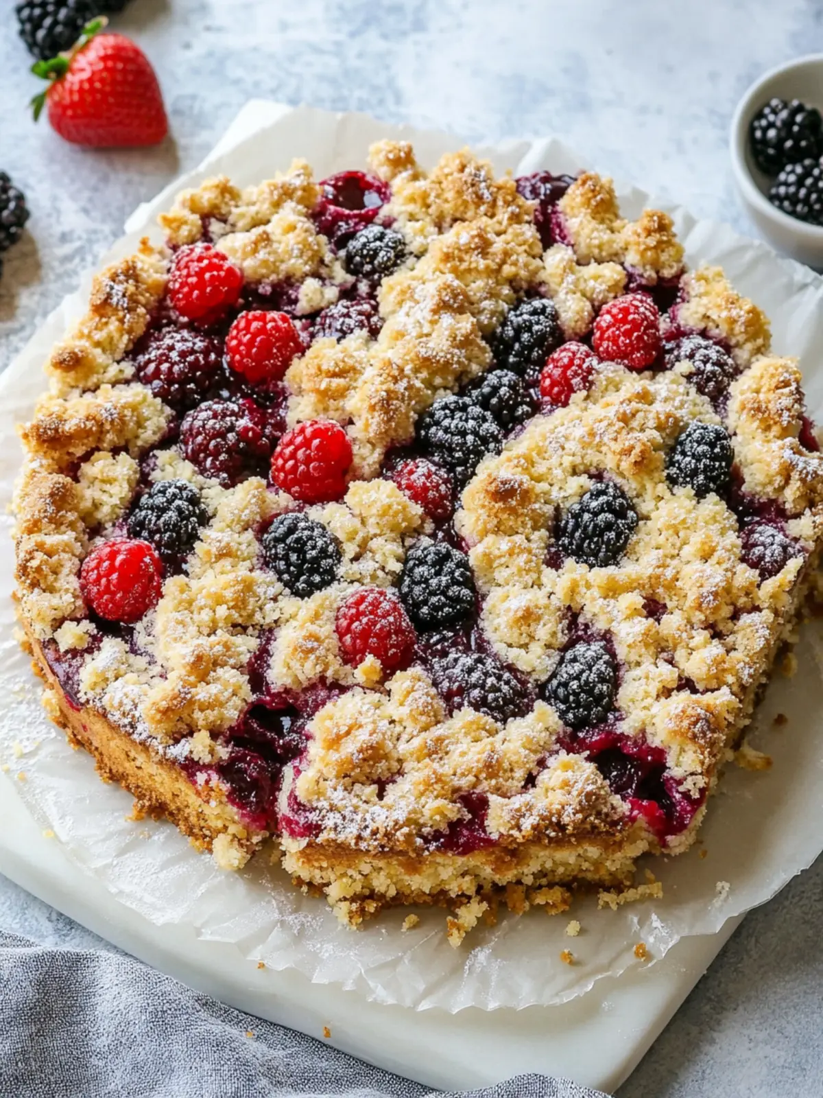 Berry Streusel Coffee Cake
