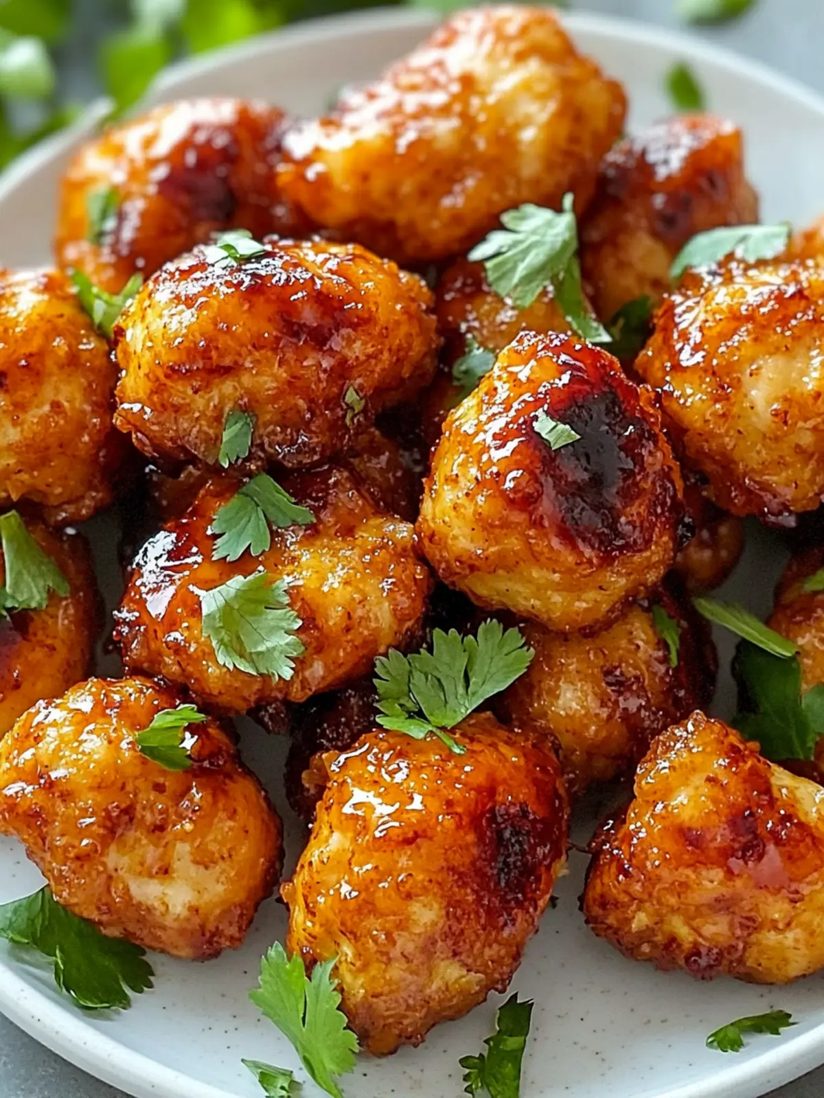 Spicy Air Fryer Honey Chipotle Chicken Bites Recipe