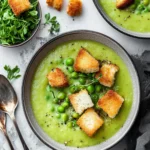 Cozy Up with Homemade Comfort Pea Soup and Croutons 7 Homemade Comfort Pea Soup with Croutons