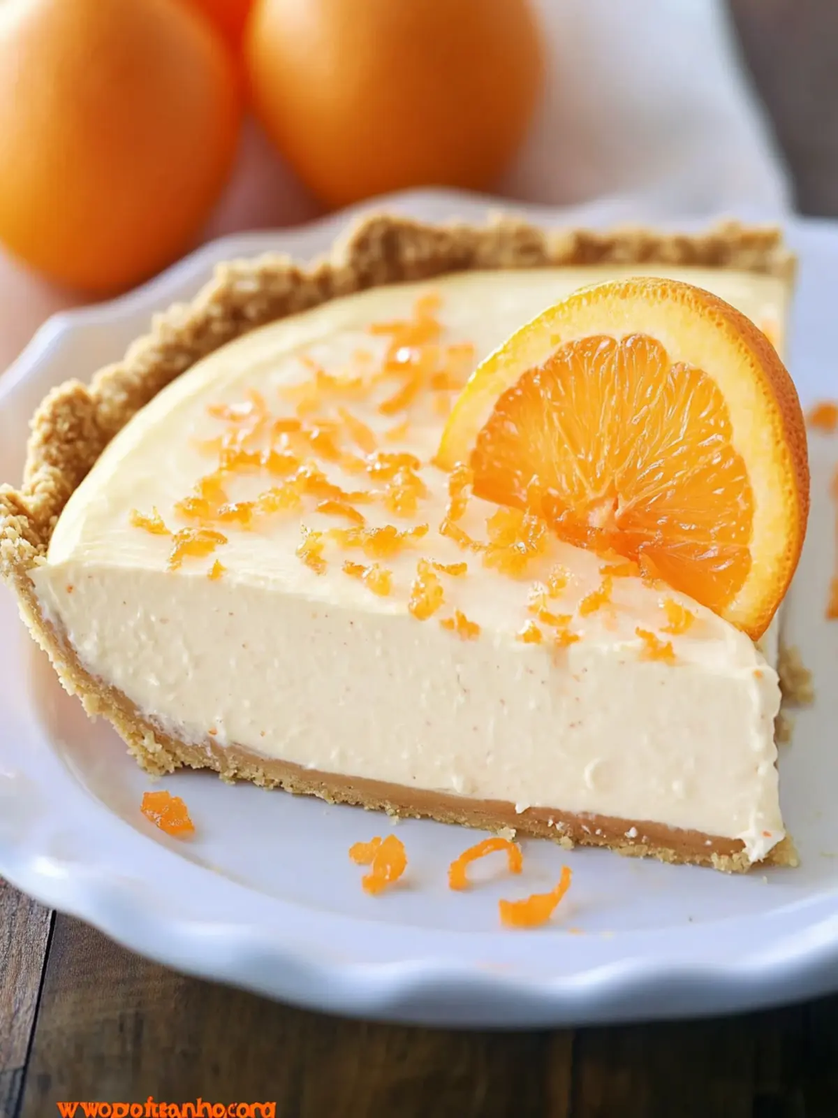 Orange Creamsicle Freezer Pie: Chill Out with This Dreamy Treat 3 Orange Creamsicle Freezer Pie