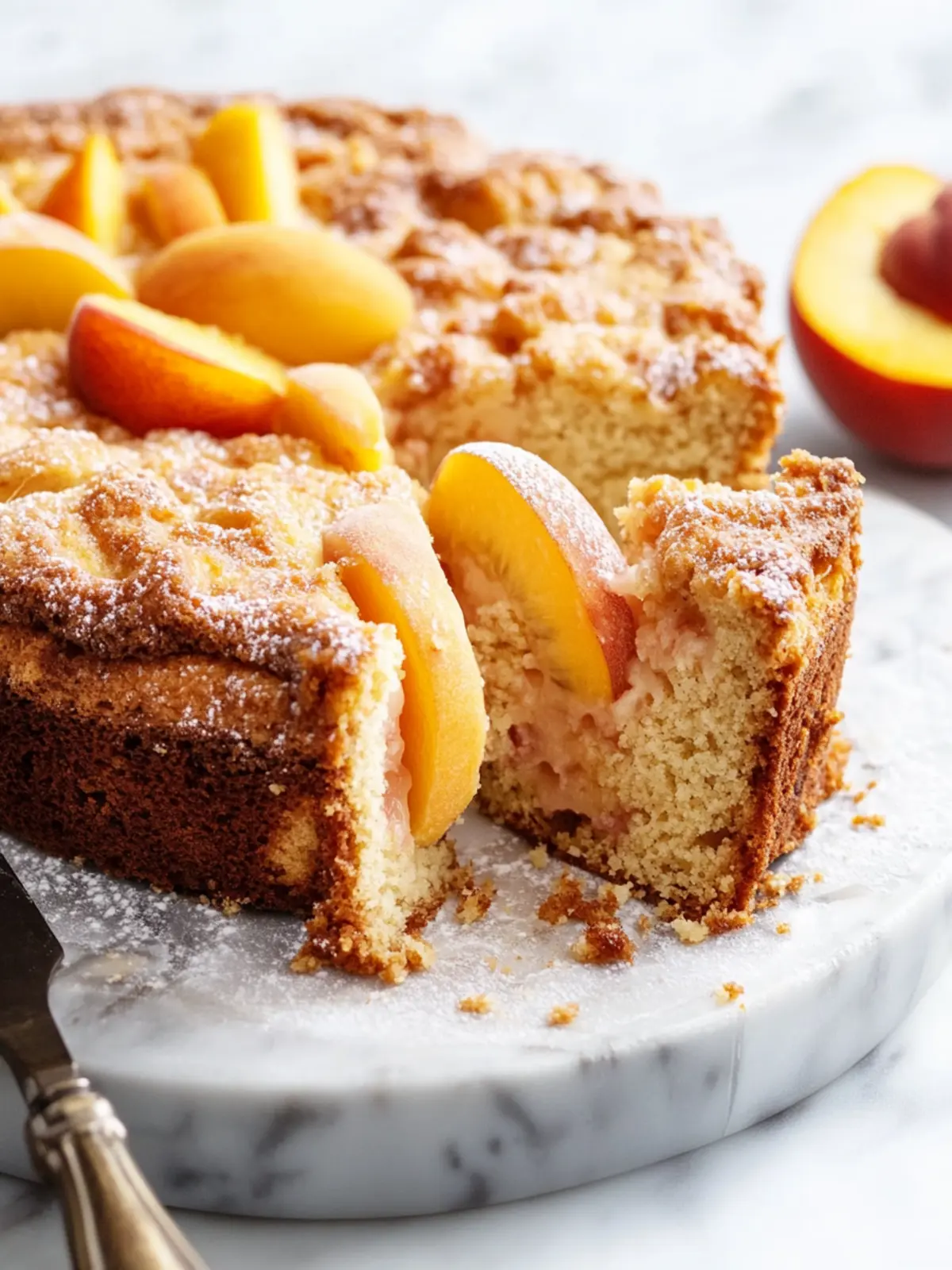 Irresistible Peach Coffee Cake Bursting with Flavor 4 Peach Coffee Cake