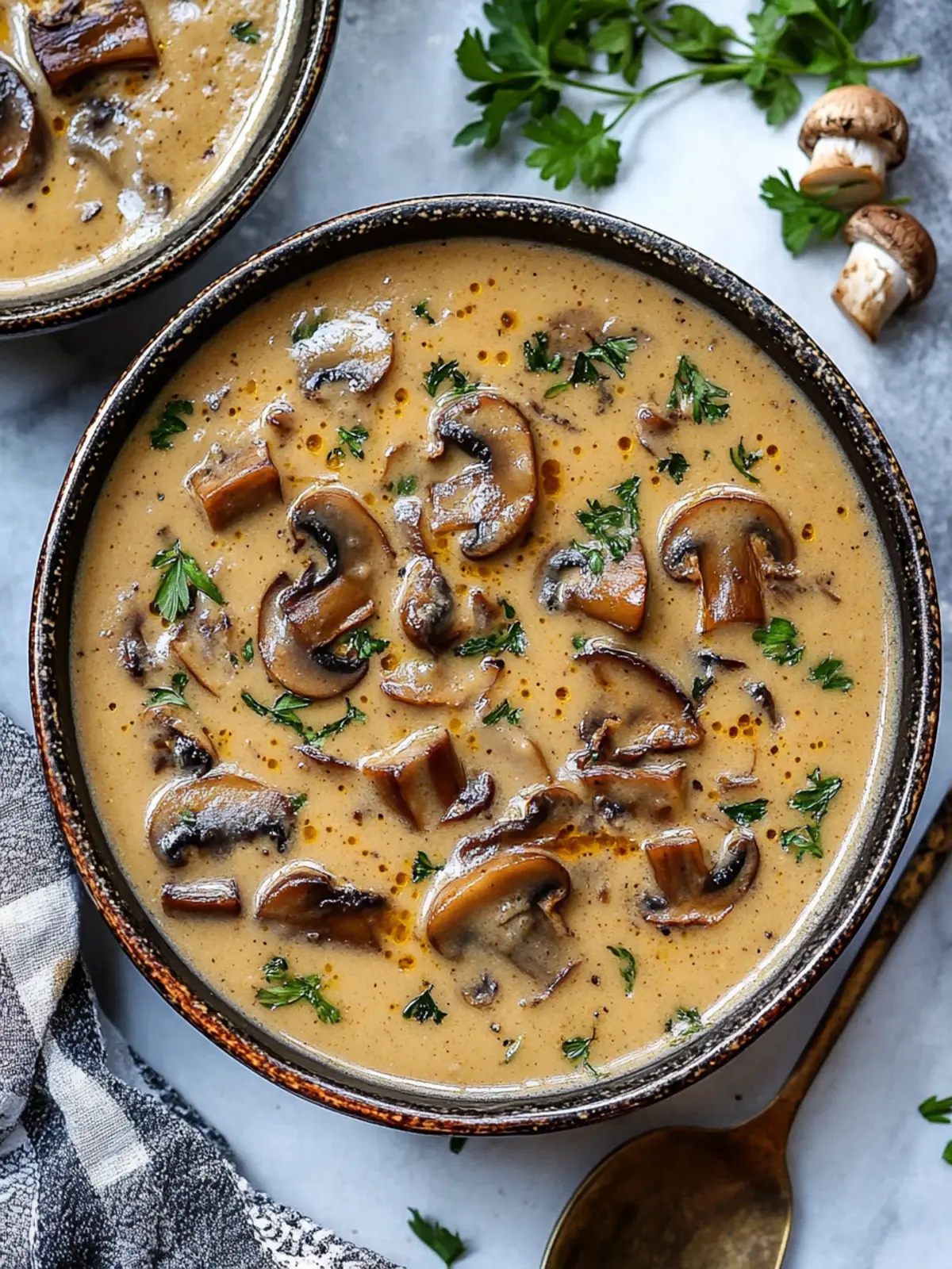 Creamy Hungarian Mushroom Soup: A Cozy Comfort Recipe 3 Creamy Hungarian Mushroom Soup