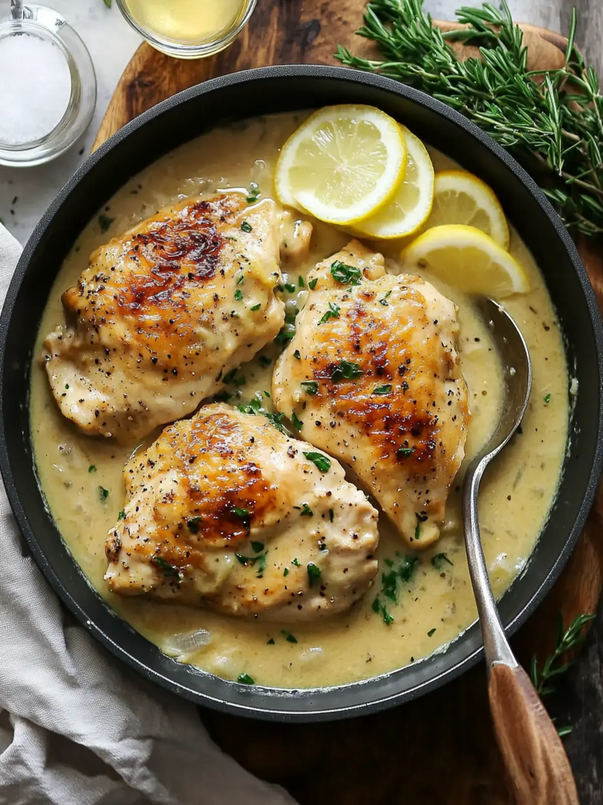 Irresistible Chicken in White Wine Sauce for Cozy Dinner Nights 4 Chicken in White Wine Sauce