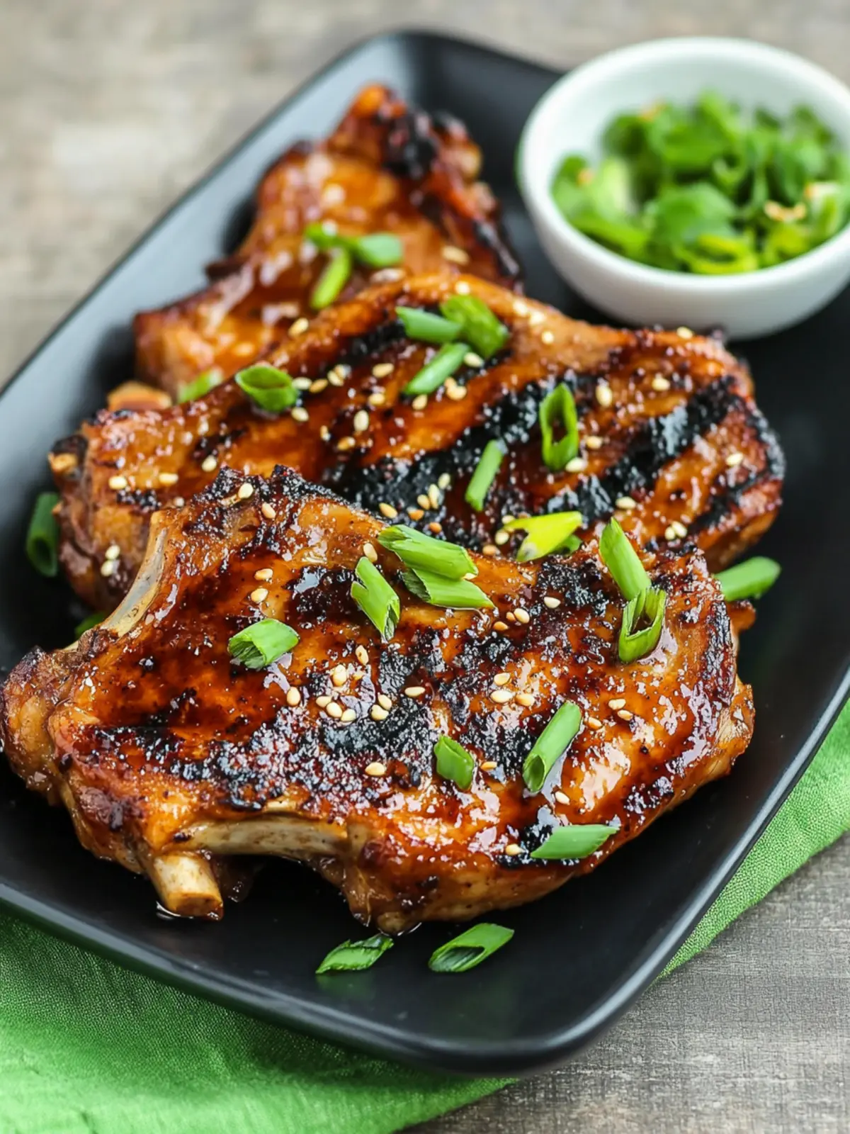 Savory Korean Pork Chops Ready in 30 Minutes or Less 4 Korean Pork Chops