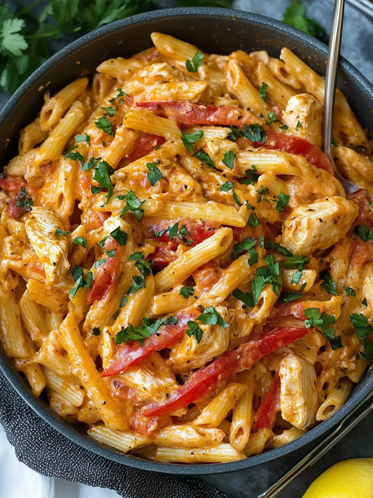 One Pot Cajun Chicken Pasta That Will Spice Up Your Dinner 3 One Pot Cajun Chicken Pasta