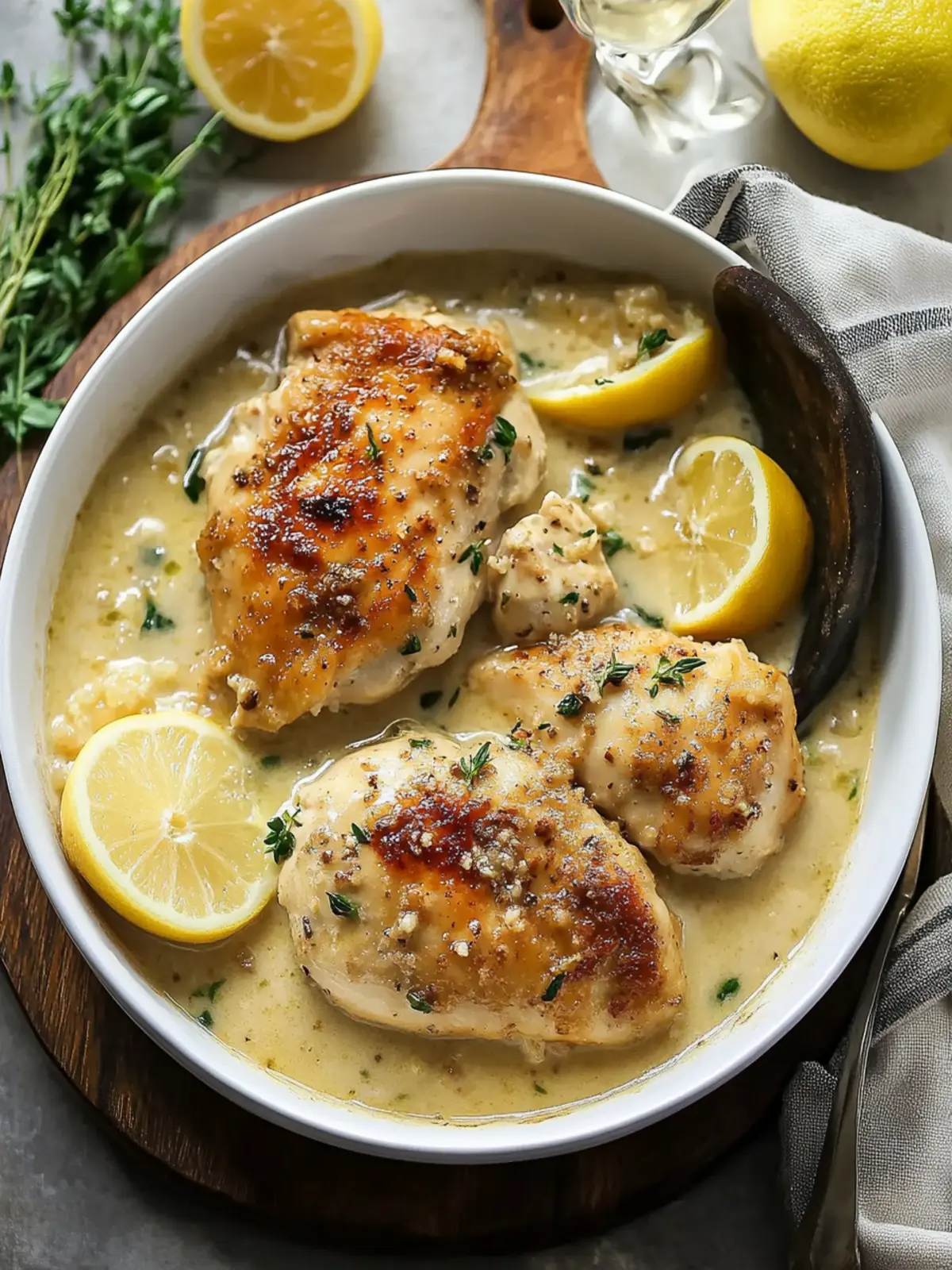 Irresistible Chicken in White Wine Sauce for Cozy Dinner Nights 5 Chicken in White Wine Sauce