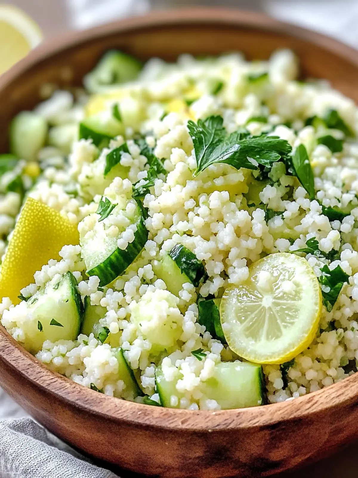 Fresh and Zesty Cucumber Lemon Couscous Salad for Summer Fun 5 Cucumber Lemon Couscous Salad