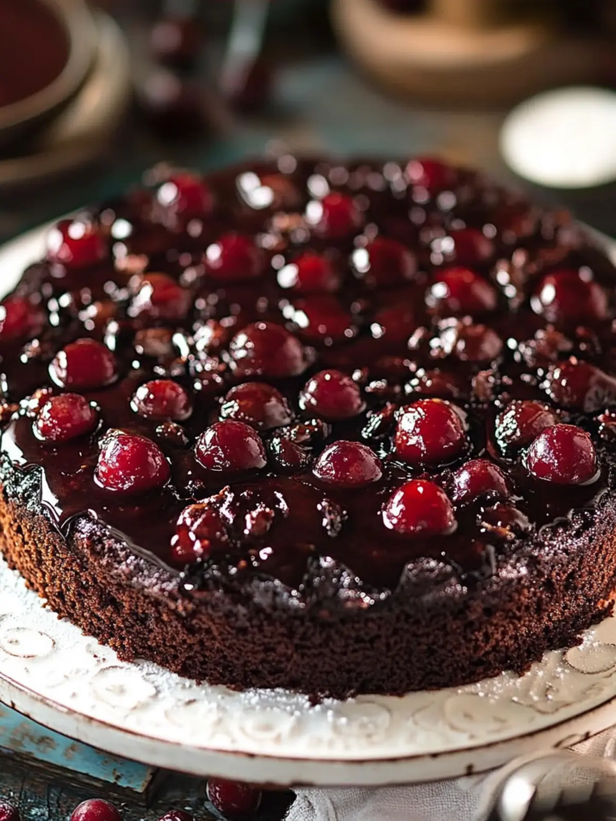 Indulge in Decadence: Black Forest Upside-Down Cake Recipe 3 Black Forest Upside-Down Cake