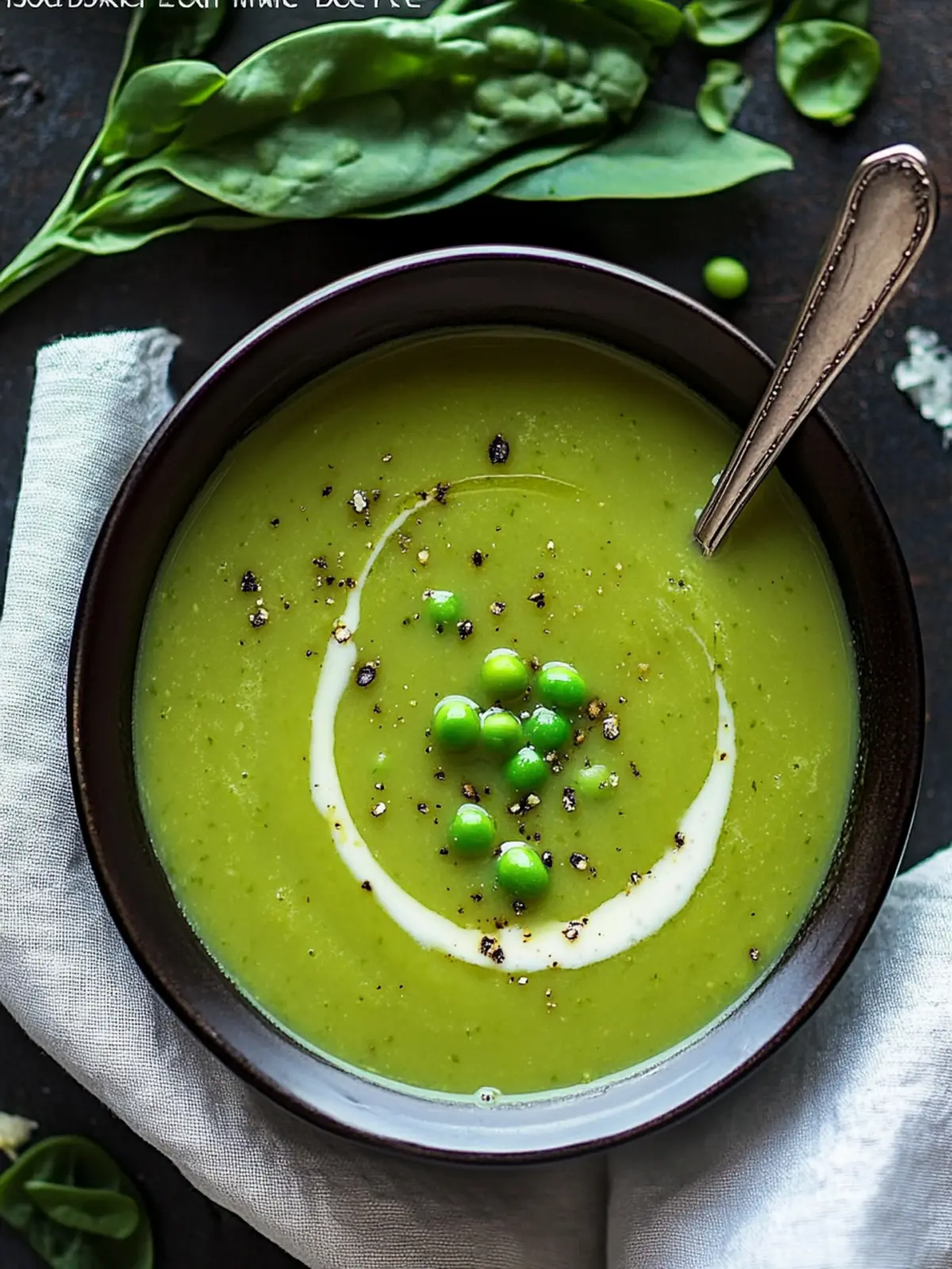 Vibrant Spring Green Pea Soup - Vegan and Gluten Free Delight 5 Spring Green Pea Soup - Vegan and Gluten Free