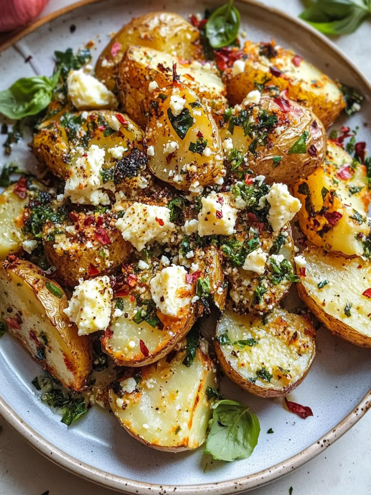 Baked Feta Potatoes: Your New Favorite Comfort Side Dish 4 Baked Feta Potatoes