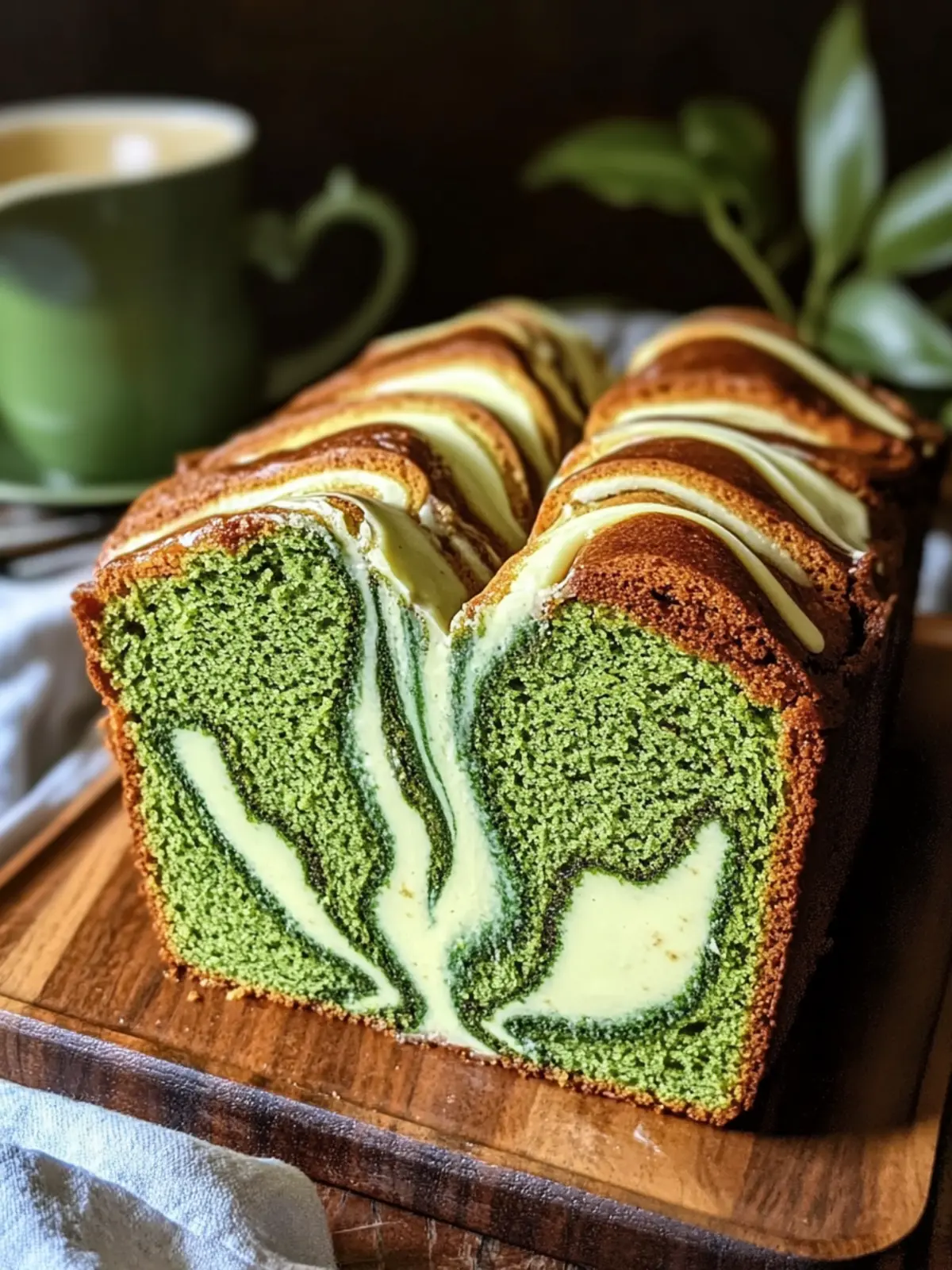 Perfect Matcha Marble Pound Cake to Wow Your Guests 3 Matcha Marble Pound Cake