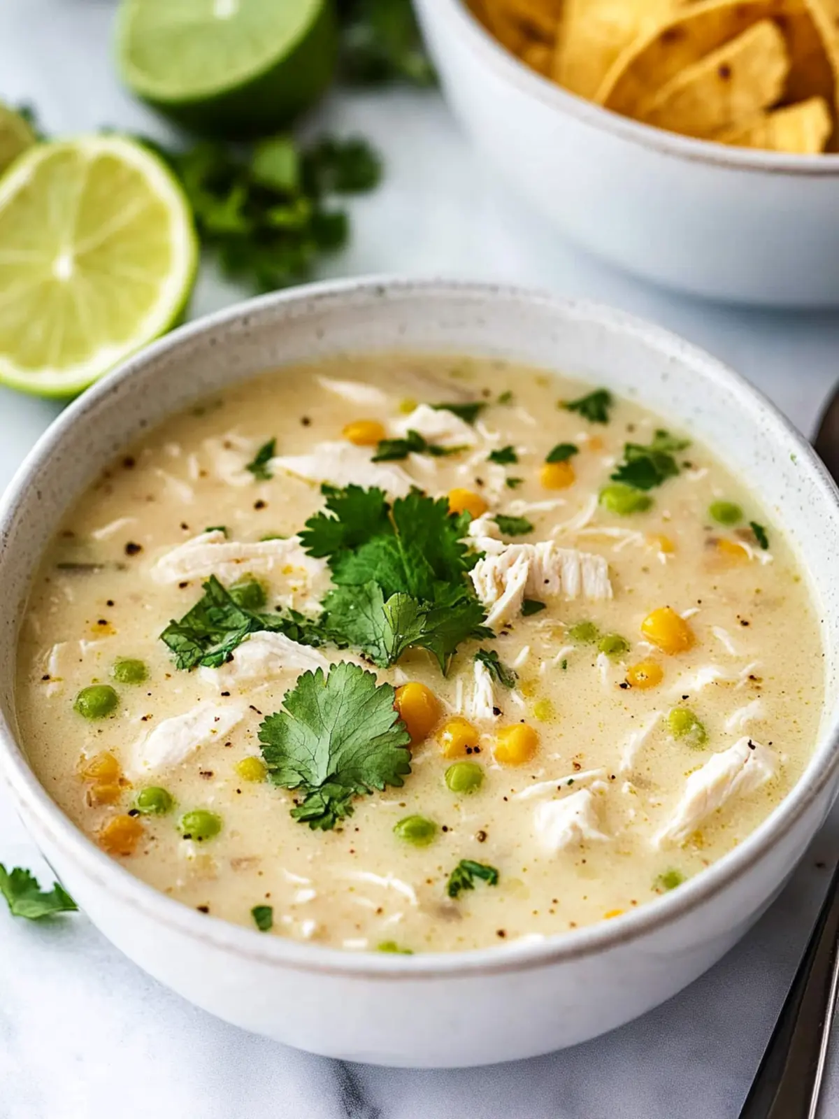 Creamy Instant Pot White Chicken Chili That's Ready in 30 Minutes 4 Creamy Instant Pot White Chicken Chili