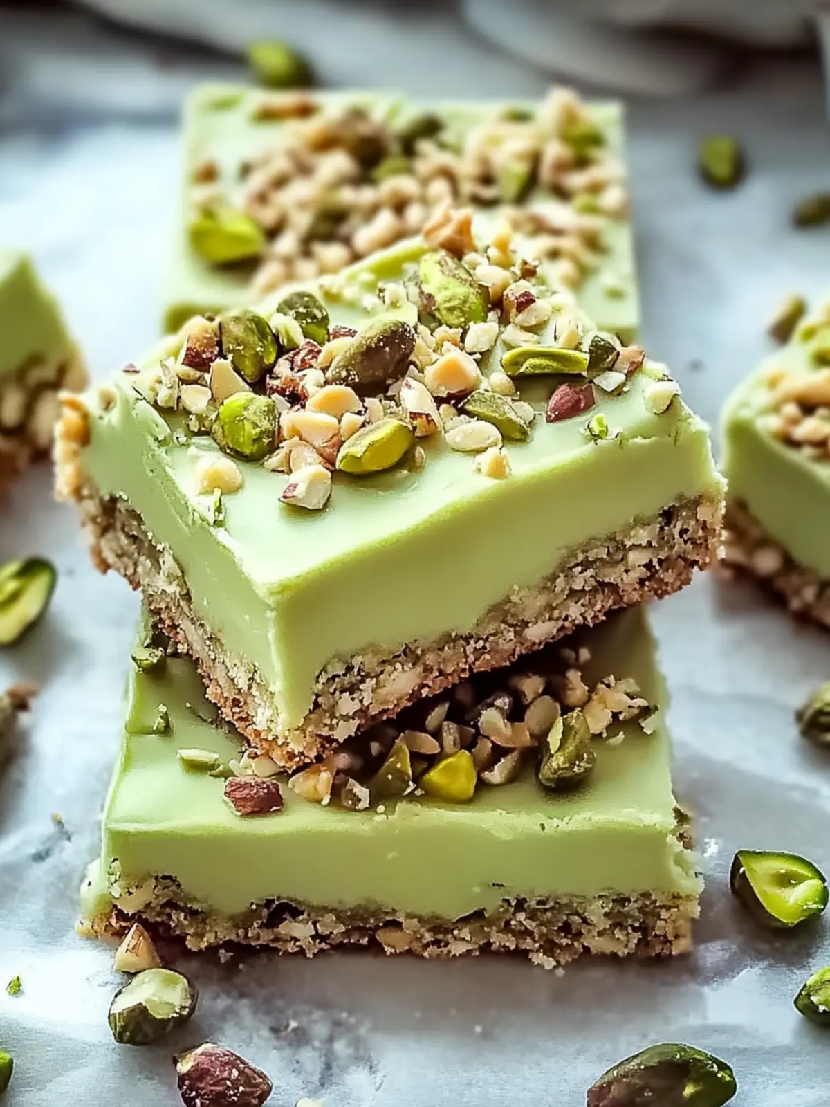Pistachio Dream Cookie Bars: Quick Chewy Treats for Everyone 4 Pistachio Dream Cookie Bars