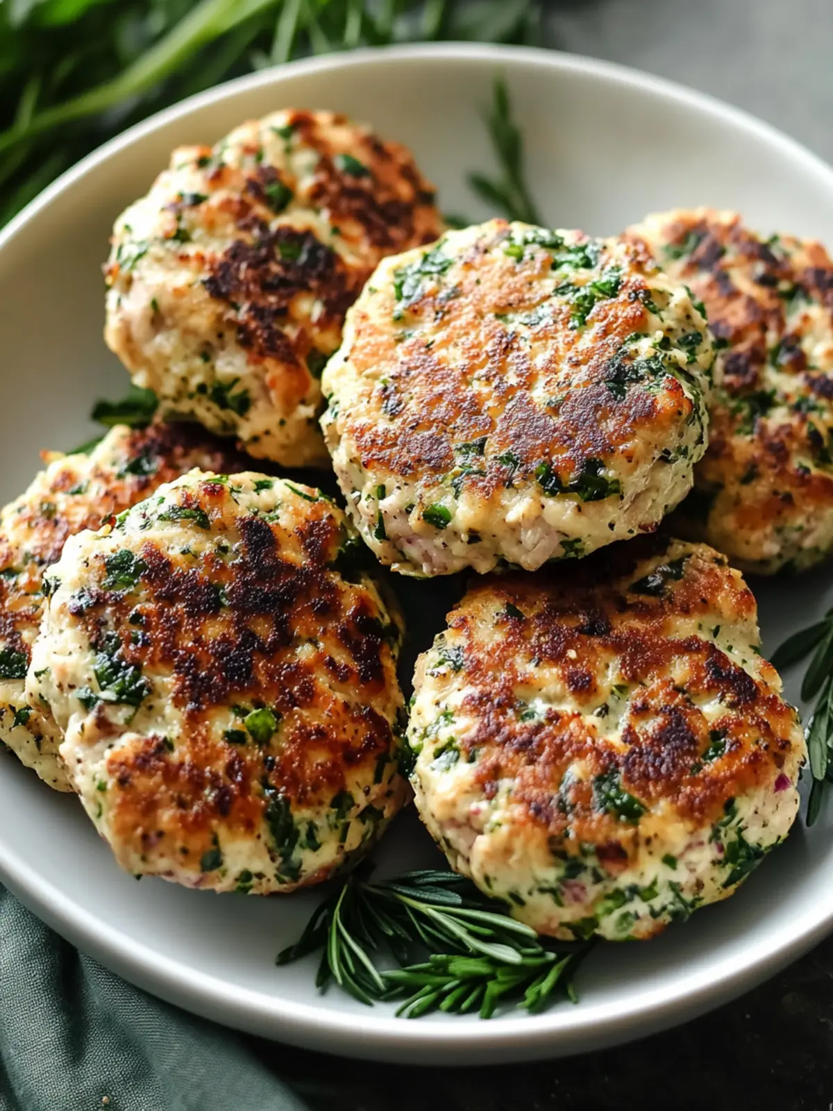 Mediterranean Herb-Infused Turkey Patties for a Healthy Feast 4 Mediterranean Herb-Infused Turkey Patties