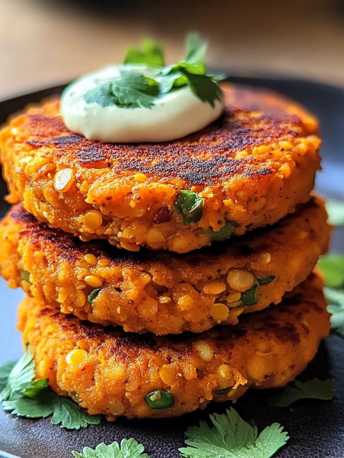 Crispy Sweet Potato & Red Lentil Patties You’ll Crave Daily 5 CRISPY SWEET POTATO & RED LENTIL PATTIES