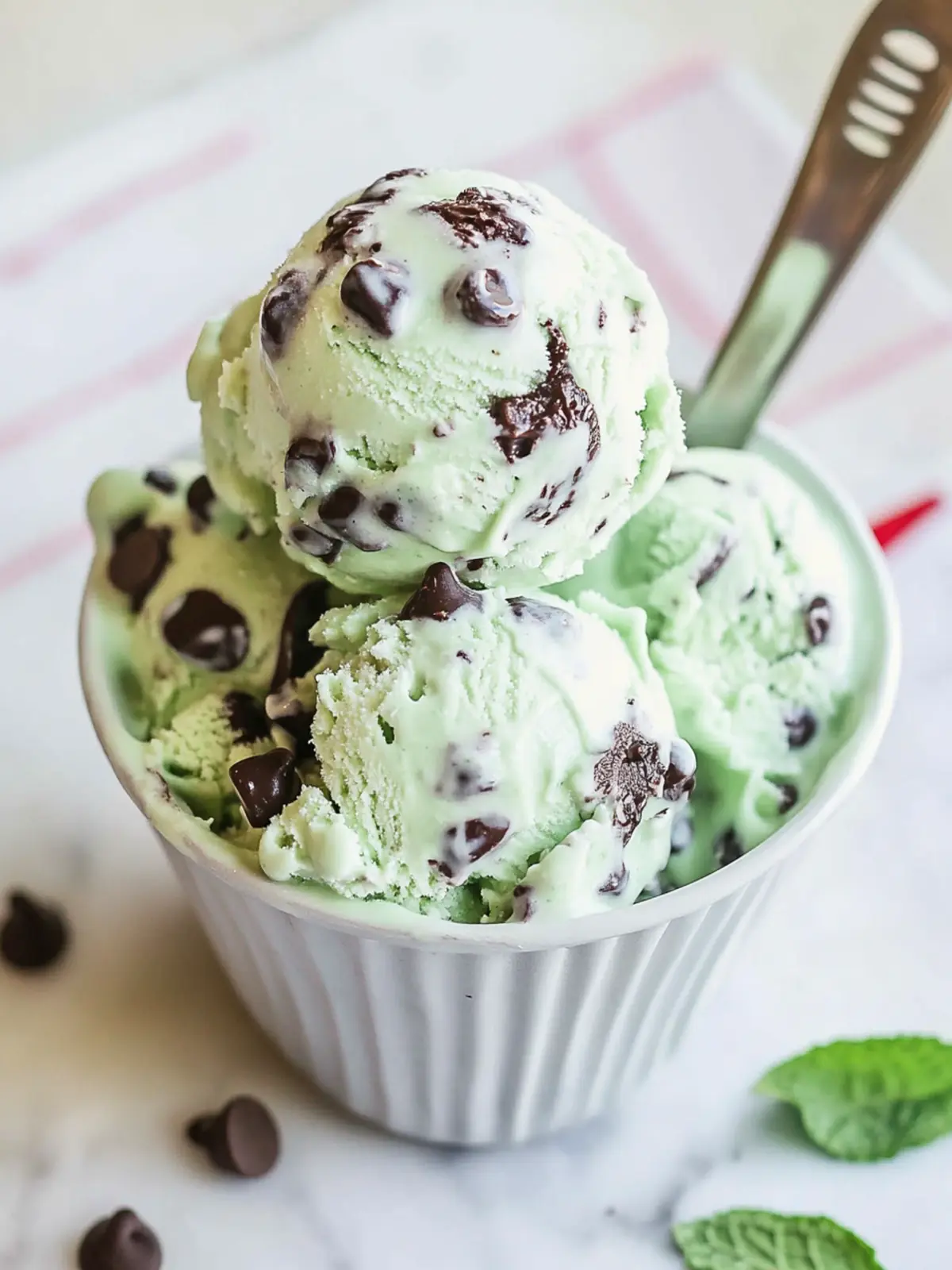 Delightful No-Churn Mint Chocolate Chip Ice Cream in Minutes 5 No-Churn Mint Chocolate Chip Ice Cream