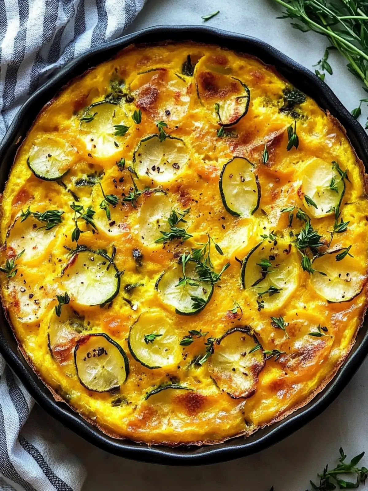 Baked Yellow Squash Frittata: A Zesty Breakfast Game Changer 3 Baked Yellow Squash Frittata
