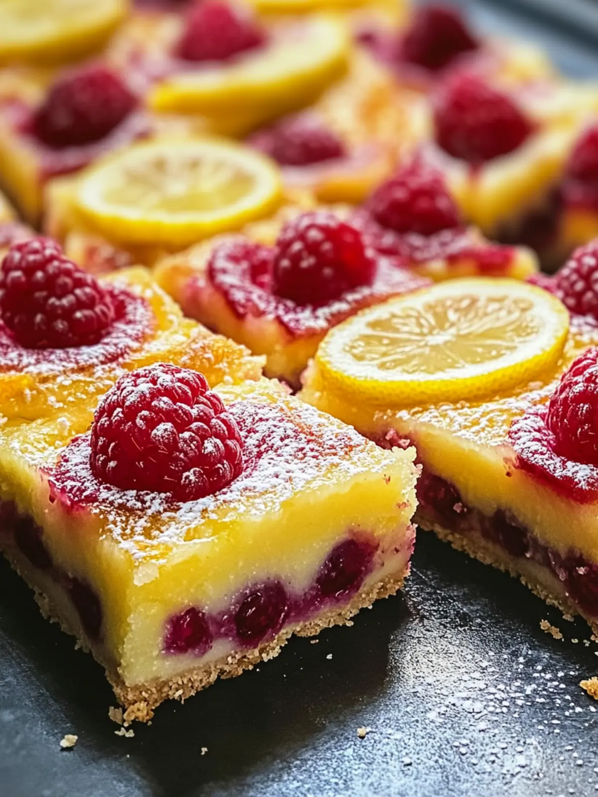 Crispy Lemon Raspberry Bars: Easy Treats for Sweet Cravings 5 Crispy Lemon Raspberry Bars