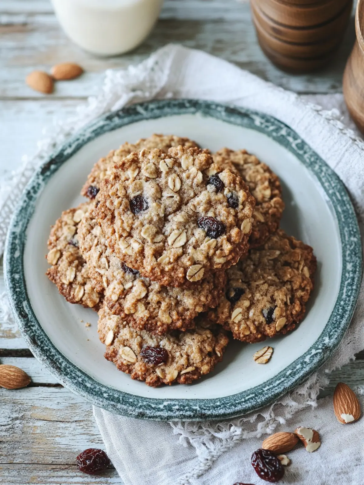 Delicious Almond Flour Oatmeal Raisin Cookies You'll Crave 4 Almond Flour Oatmeal Raisin Cookies
