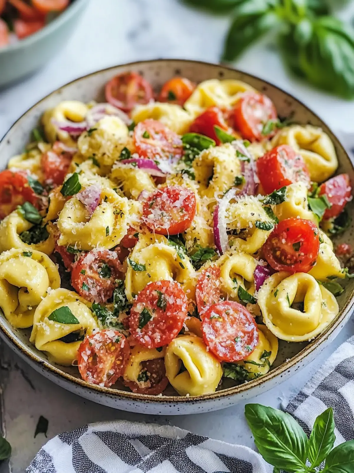 Zesty Italian Tortellini Salad: Quick, Fresh, and Flavor-Packed 4 Italian Tortellini Salad