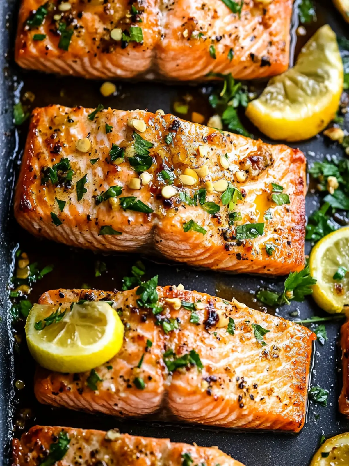 Honey Garlic Butter Baked Salmon: Your New Go-To Dinner Delight 2 Honey Garlic Butter Baked Salmon
