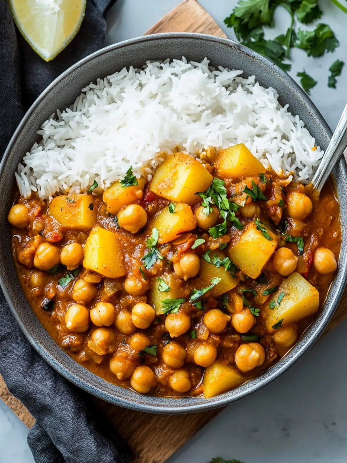 Delicious Chickpea and Potato Curry for Cozy Nights In 3 Chickpea and Potato Curry