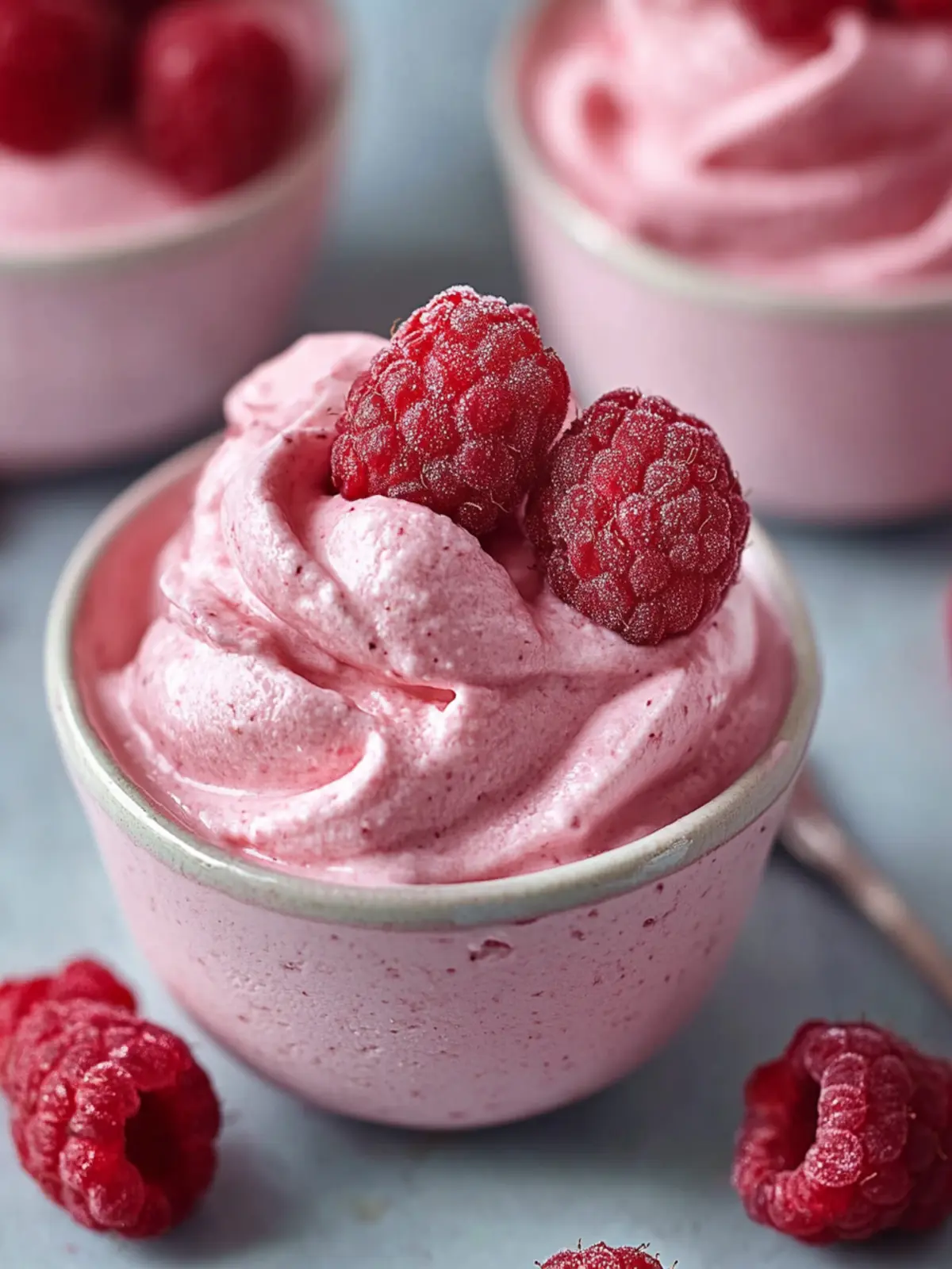 Delightful No-Bake Raspberry Mousse for Effortless Indulgence 4 Raspberry Mousse