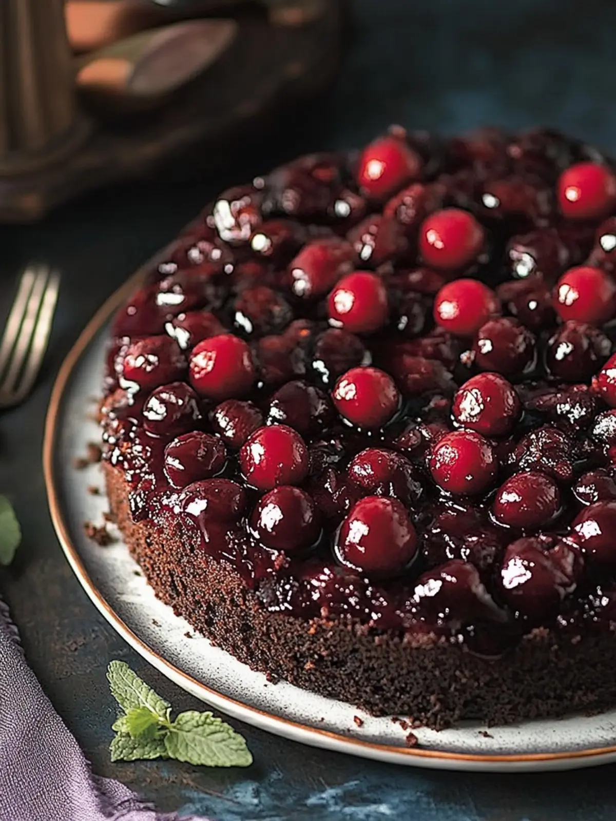Indulge in Decadence: Black Forest Upside-Down Cake Recipe 4 Black Forest Upside-Down Cake