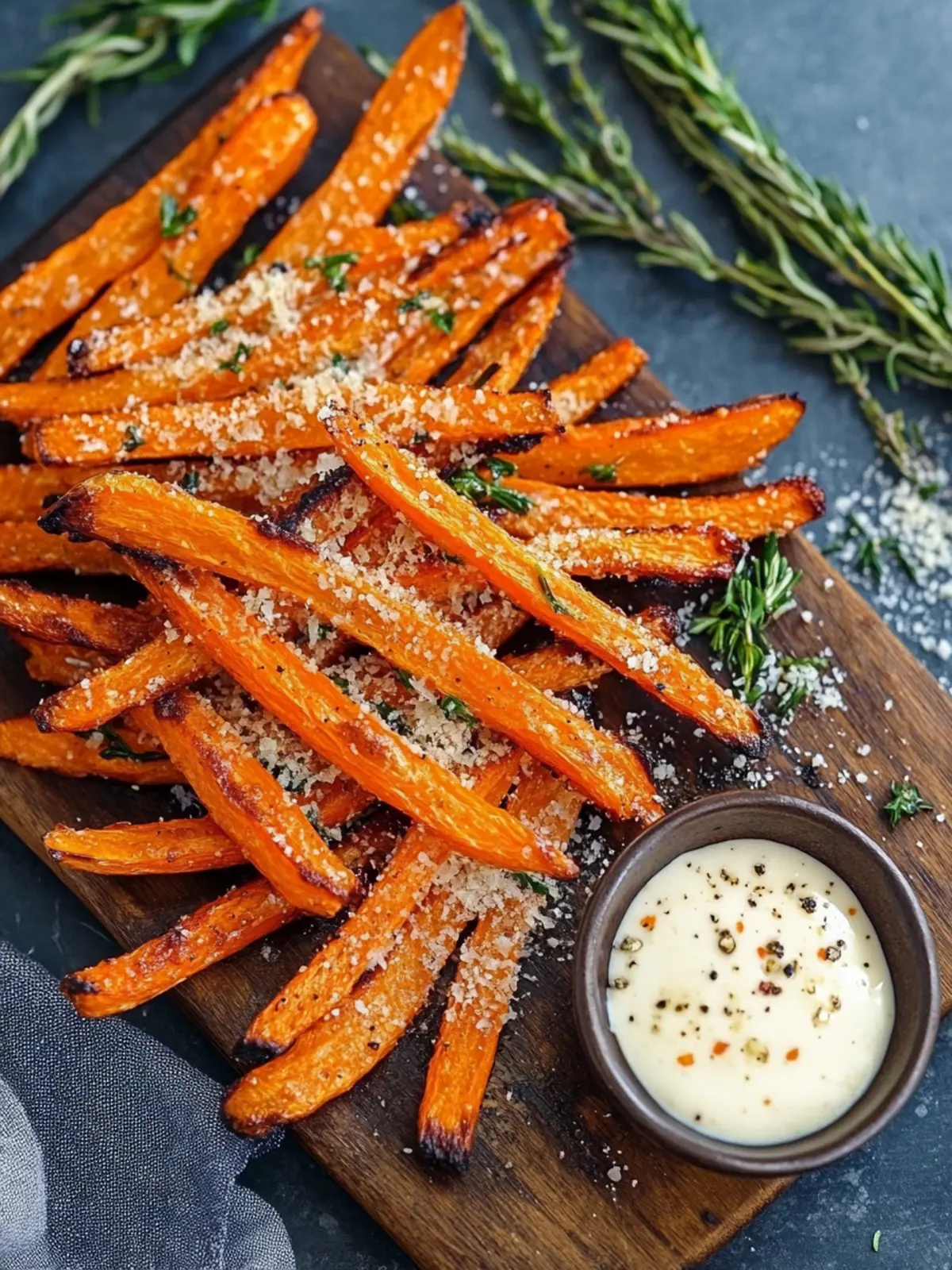 Mouthwatering Parmesan Roasted Carrot Fries You’ll Love 3 Parmesan Roasted Carrot Fries