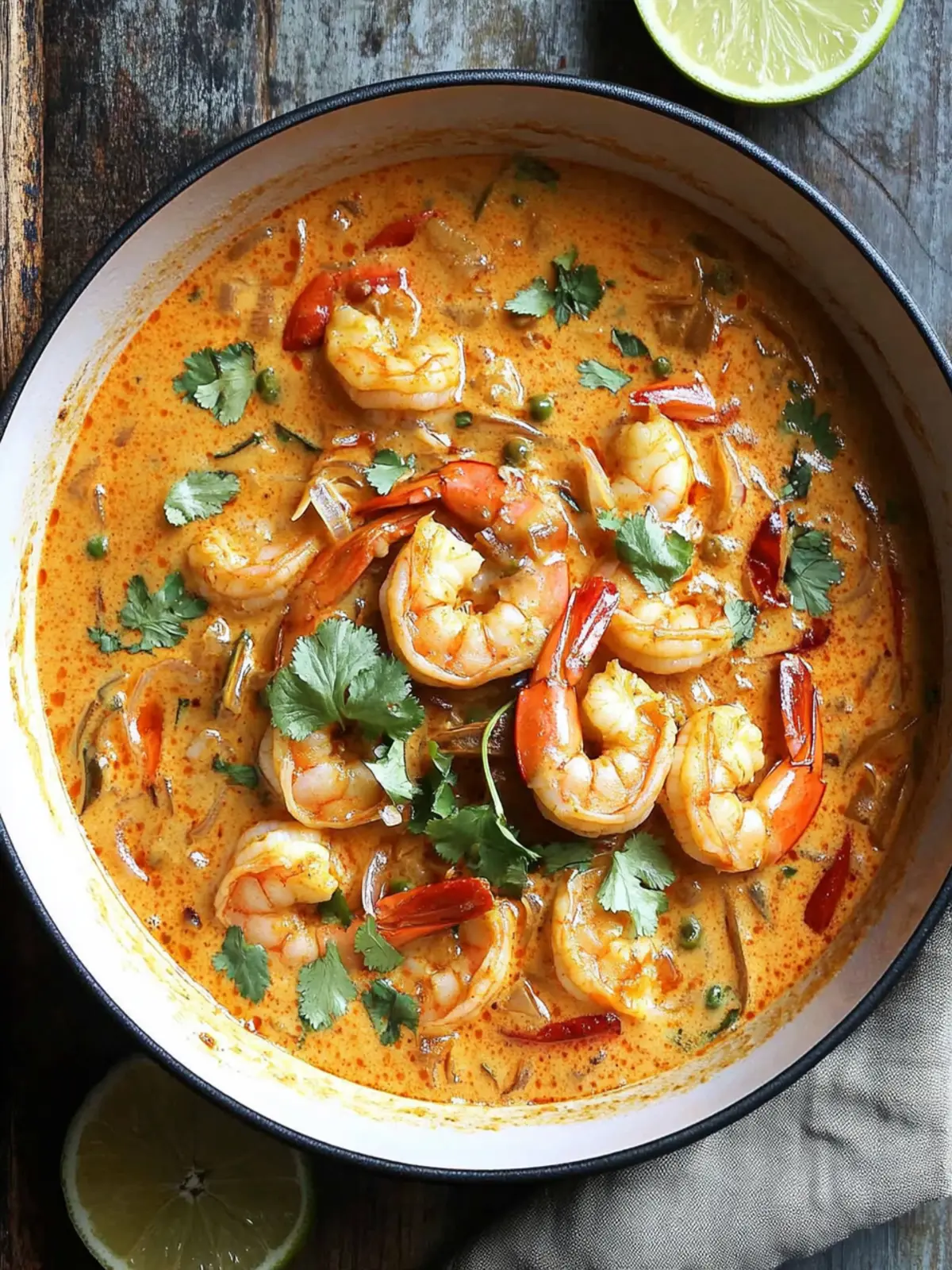 Delicious Thai Coconut Shrimp Curry Ready in 30 Minutes 2 Thai Coconut Shrimp Curry
