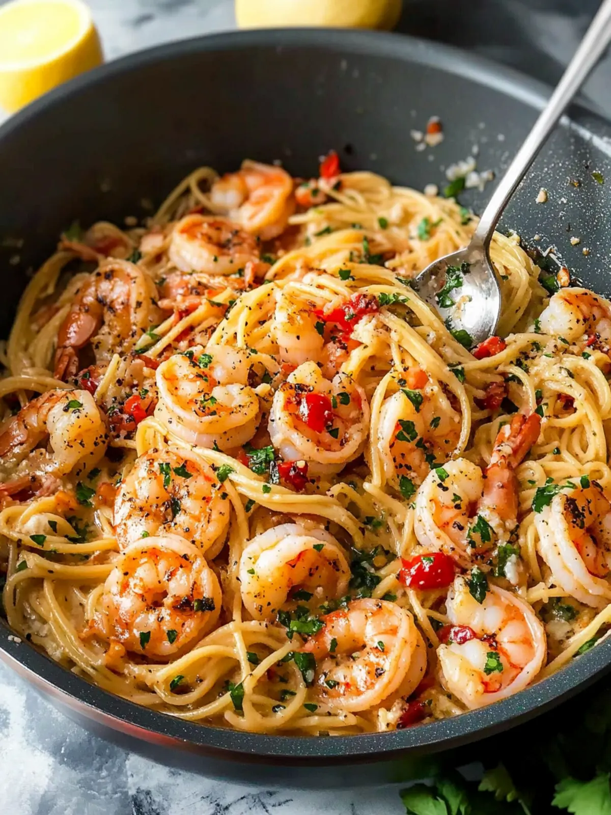 One-Pot Shrimp Scampi: Easy, Flavorful, and Fun Dinner! 2 One-Pot Shrimp Scampi